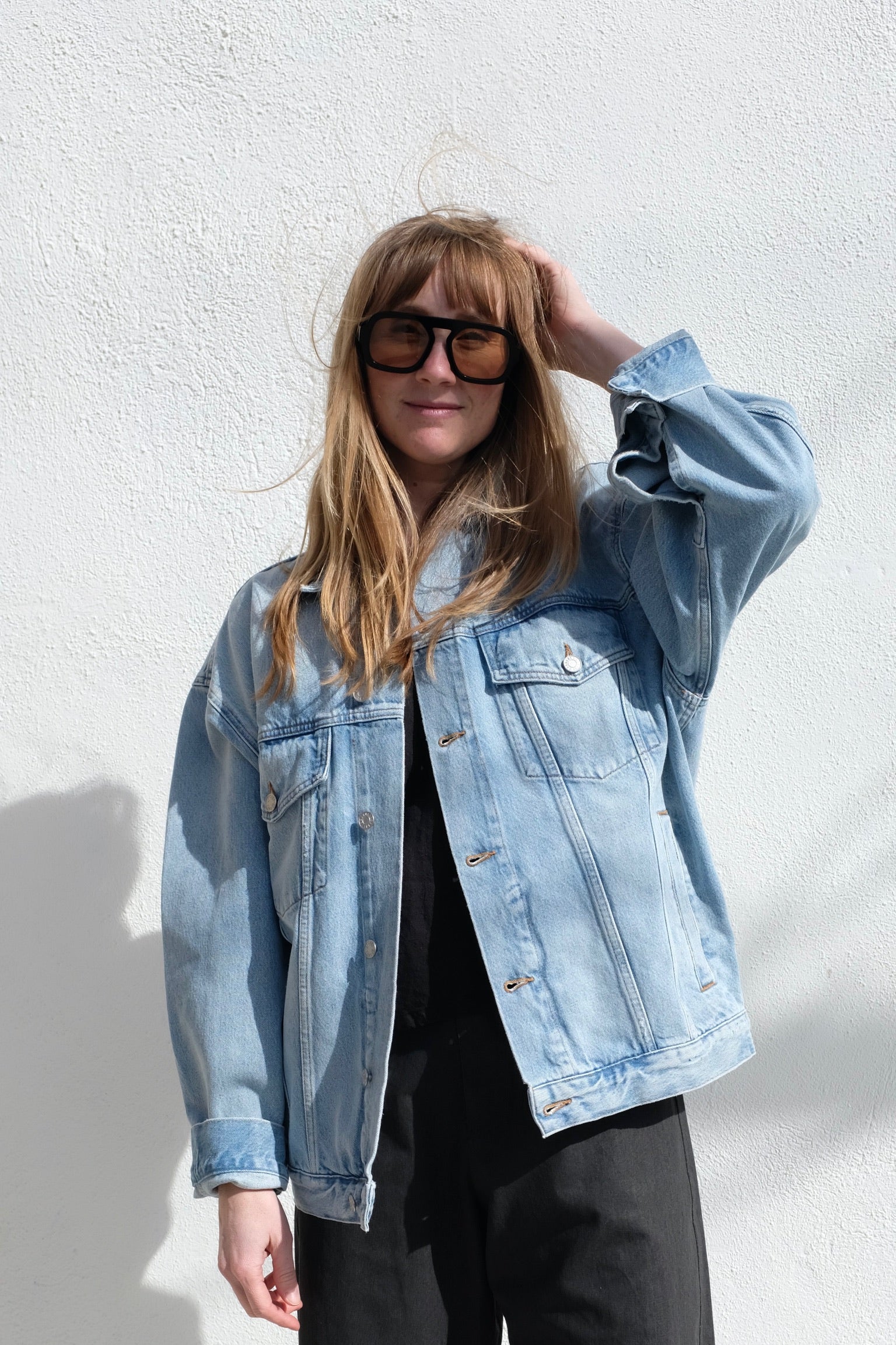 Elisa Johnson Jane Sunglasses / Gloss Black