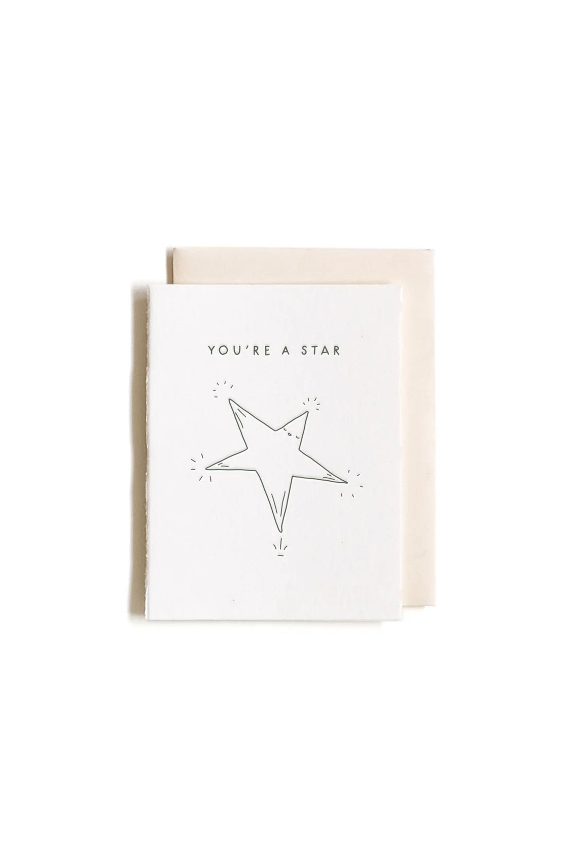Homework Letterpress You're a Star / Mini
