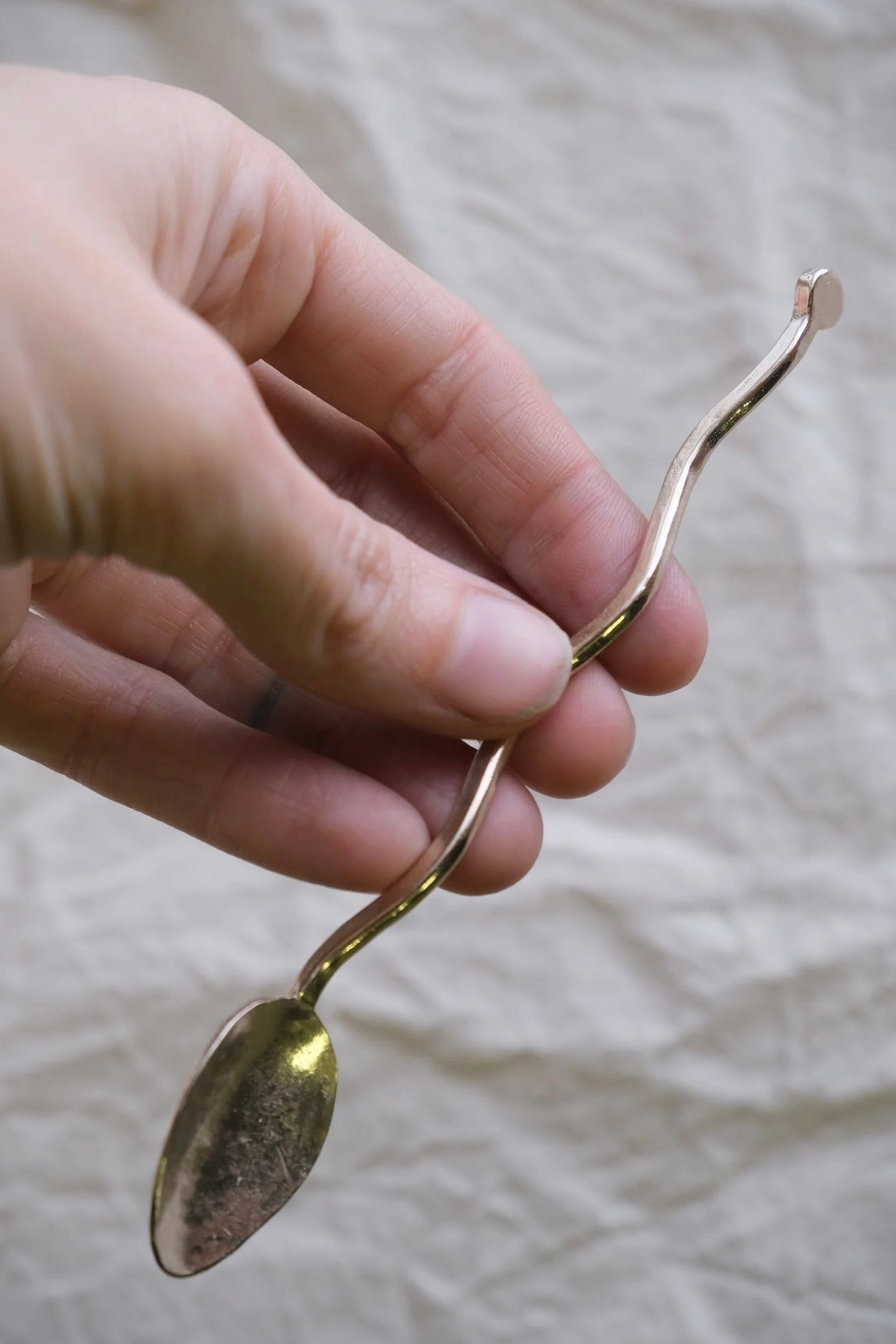 Sarah Sears Wavy Spoons / Bronze