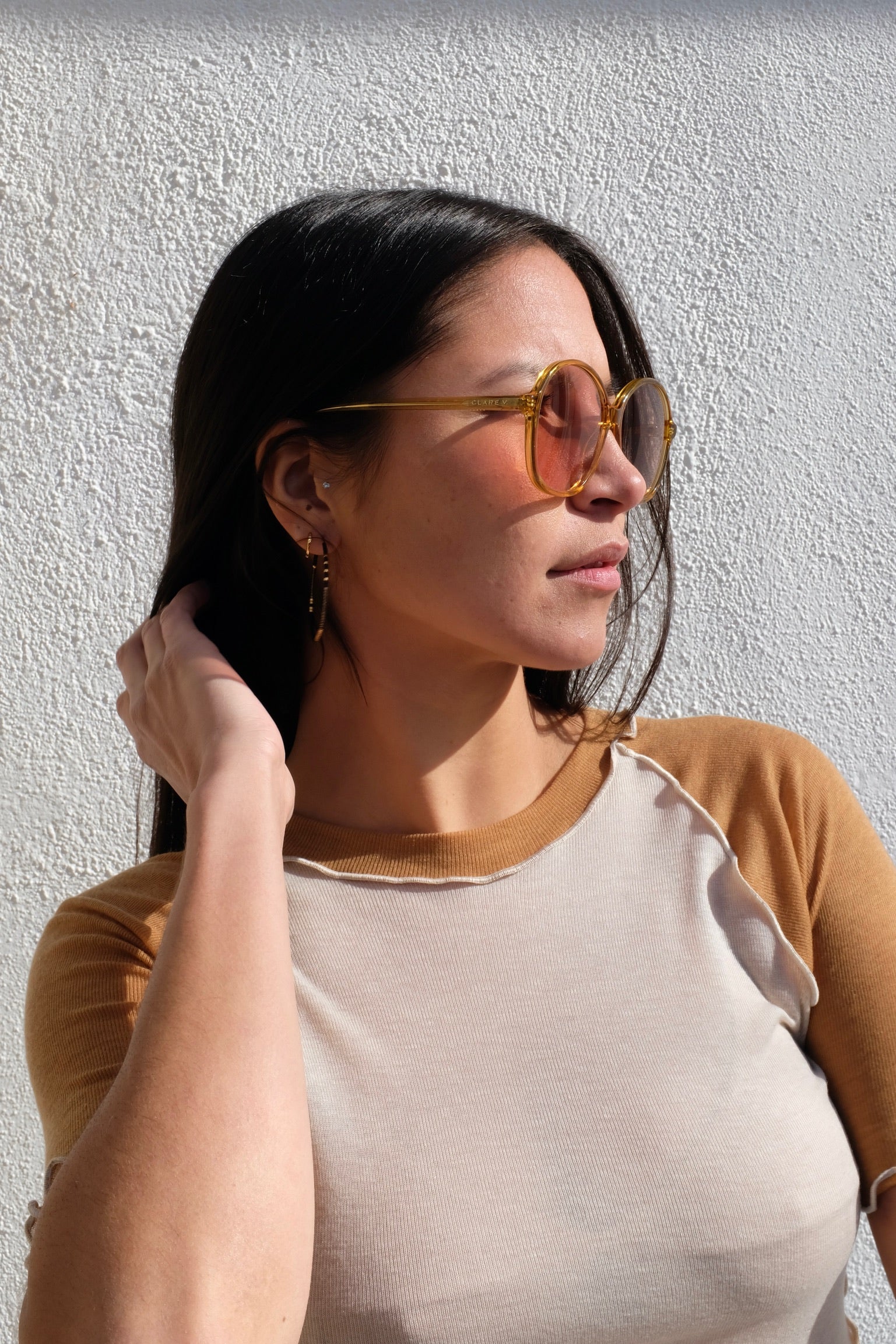 Clare V JANE Sunglasses / Miel