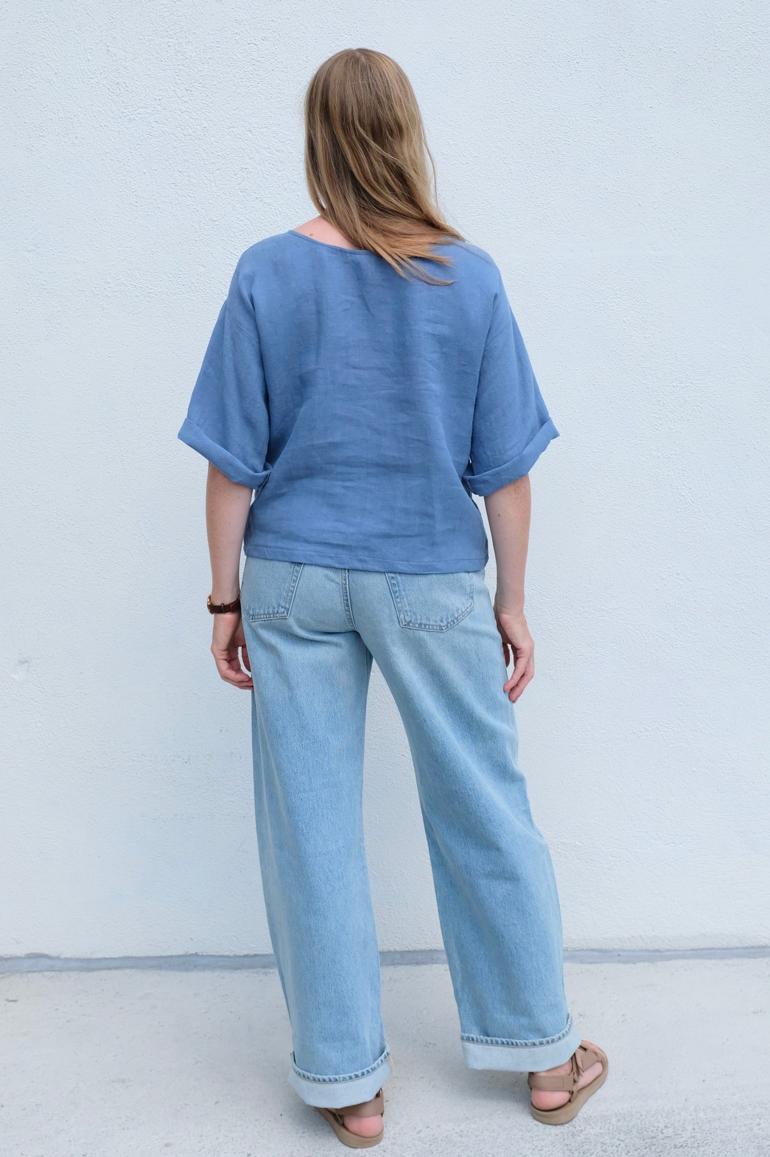 We Are Stories CALLA Top / Denim