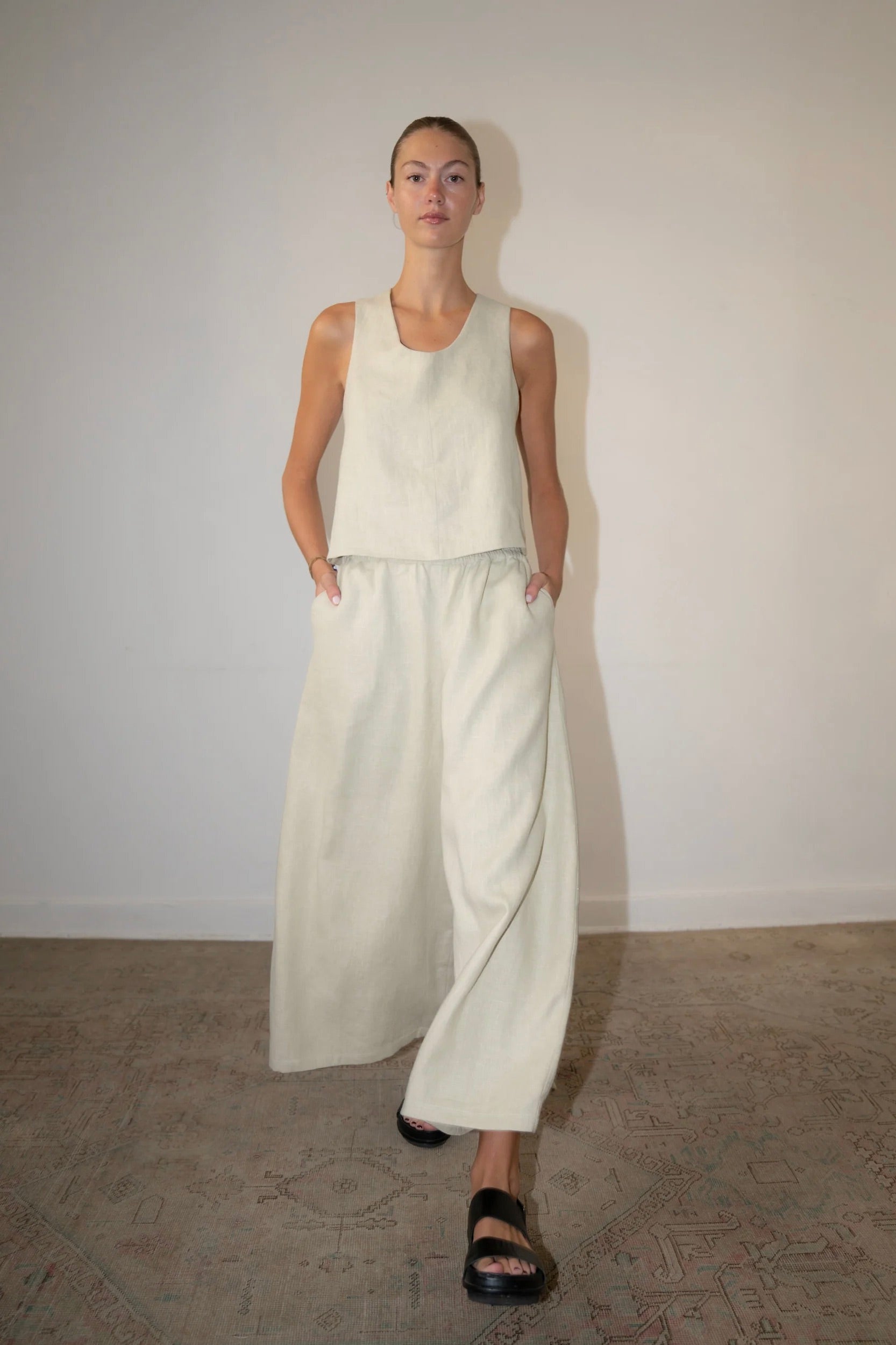 Zii Ropa Kono Pant / Antique Green