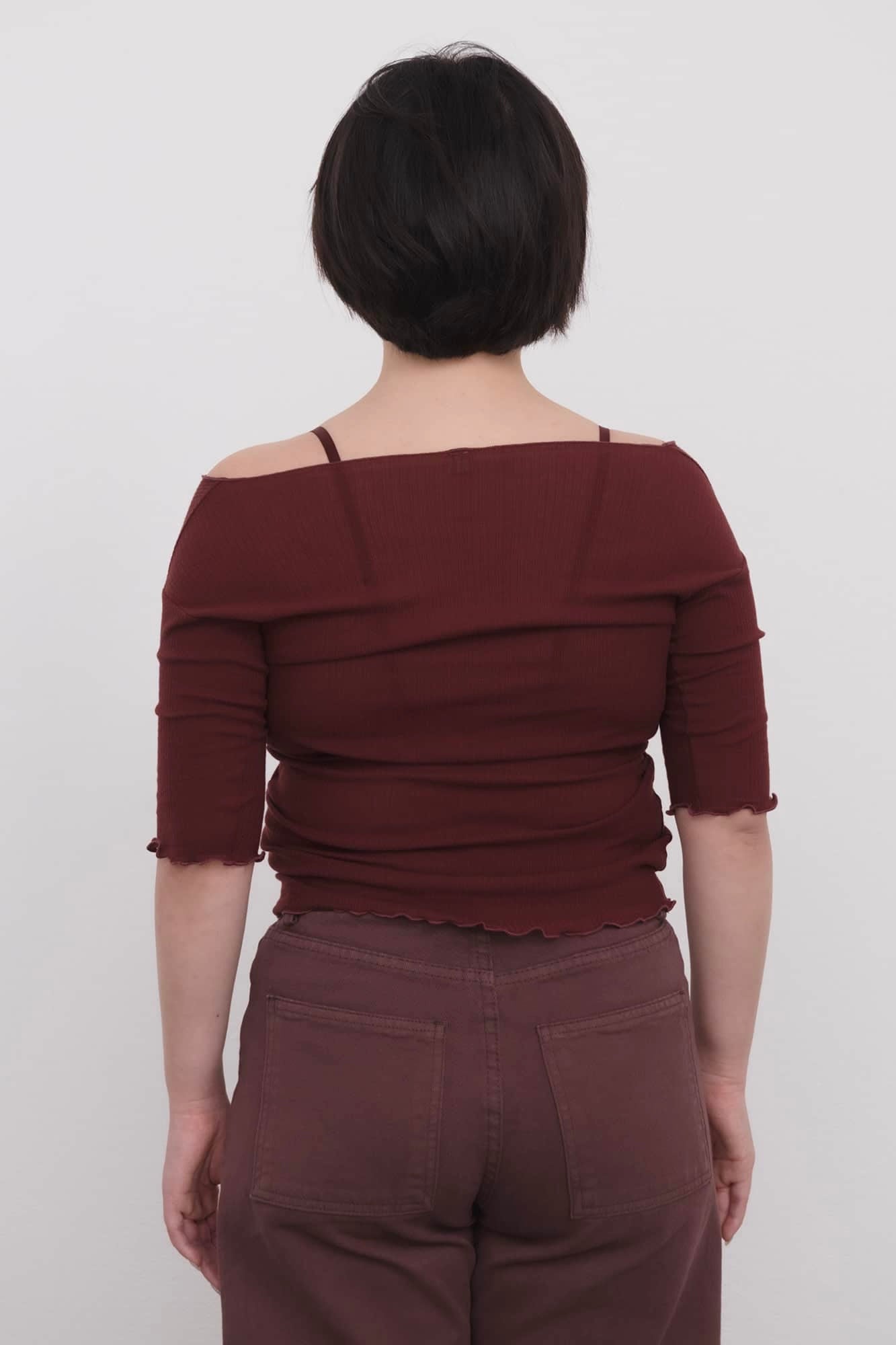 Baserange Pama 3/4 Sleeve / Nara Red