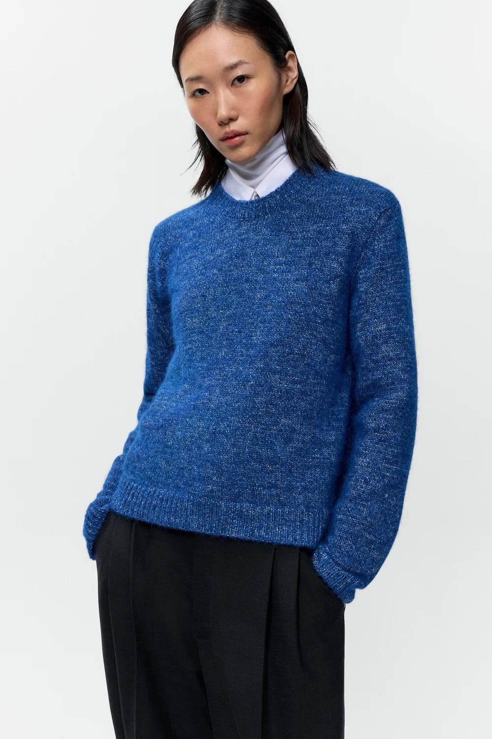 Cordera Melange Sweater / Blue