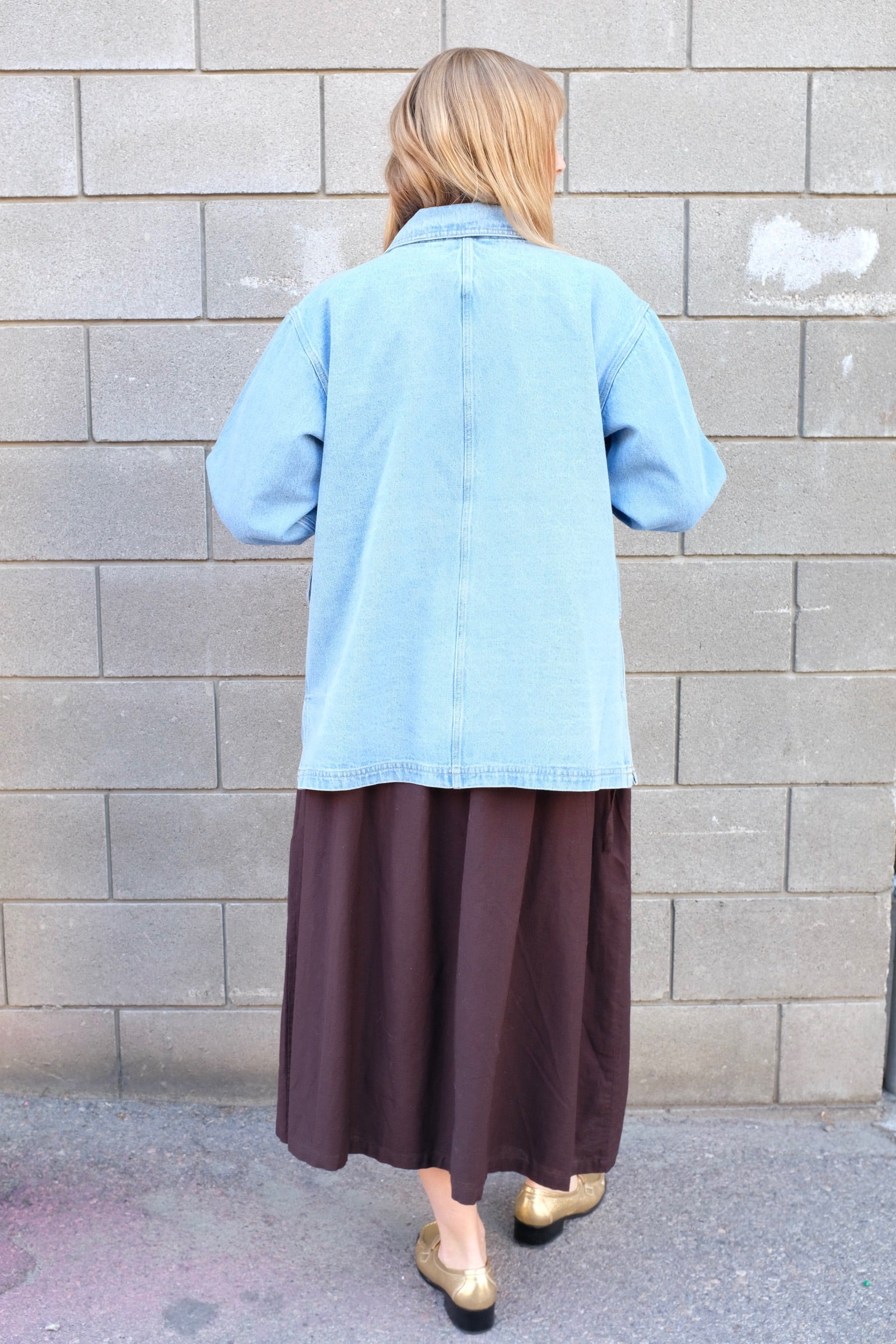Gillian Stevens Ingrid Jacket / Medium Blue