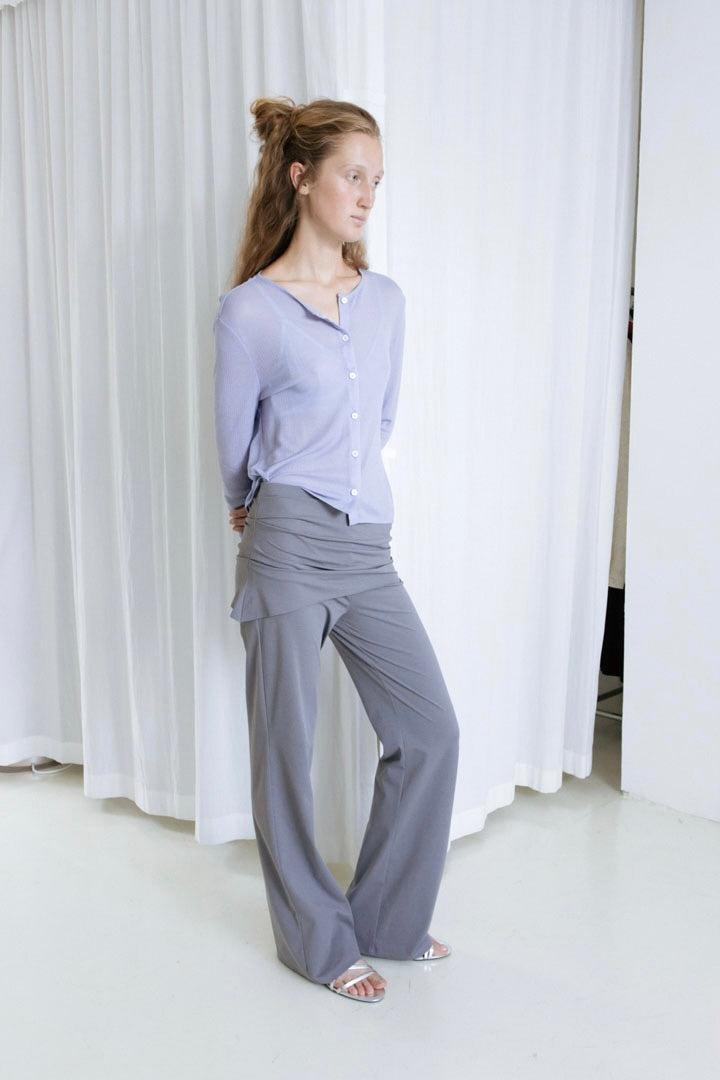 Susumu Recycled AC Cardigan / Blue