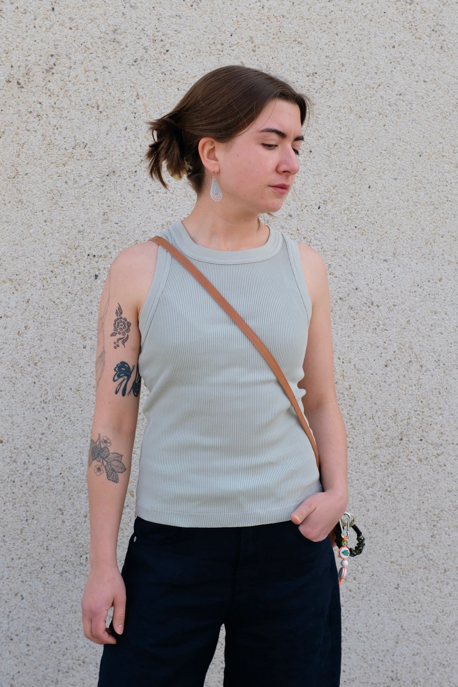 Citizens of Humanity Isabel Rib Tank / Matcha