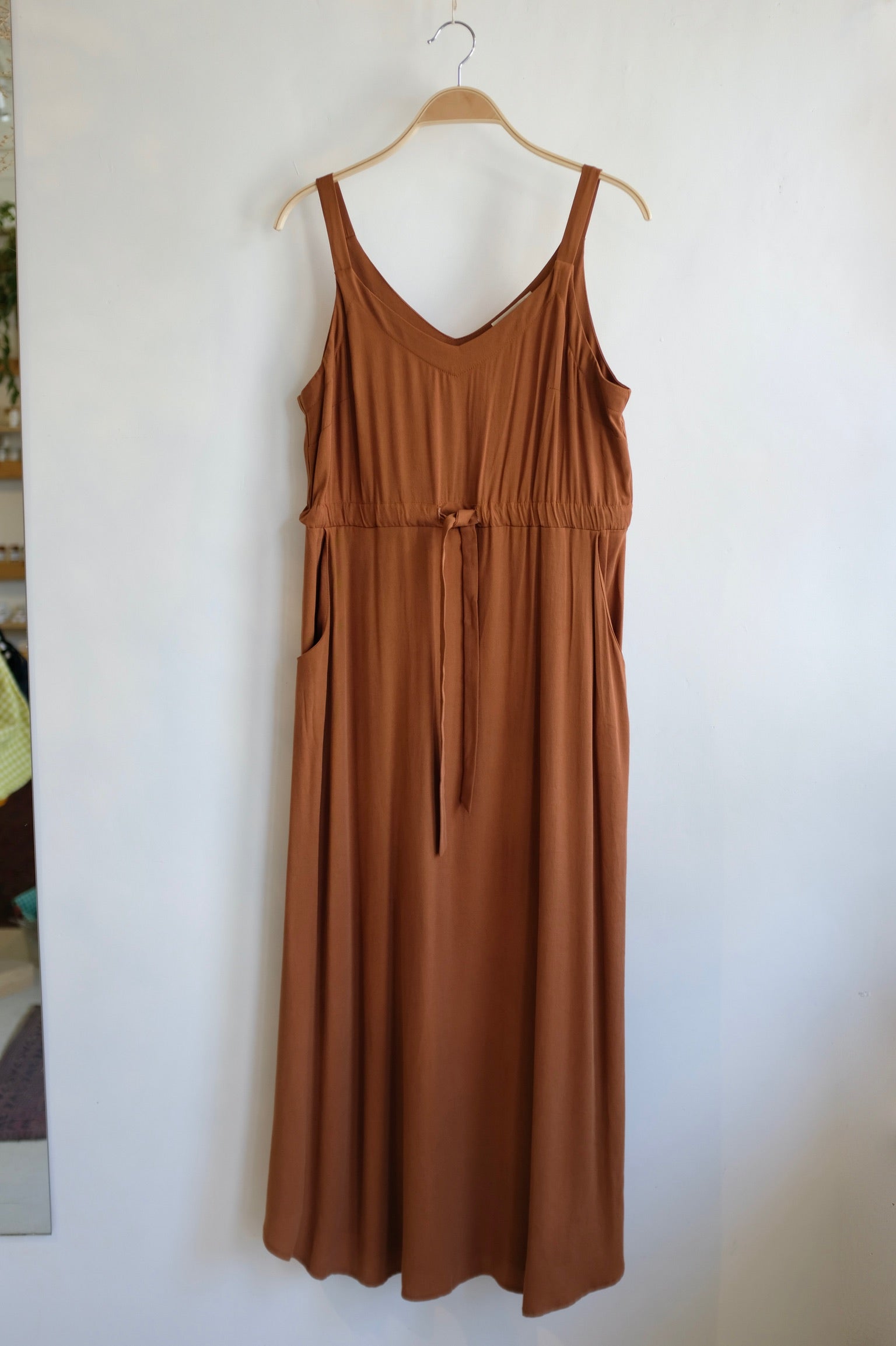 Pre-loved / Cokluch Canna Dress in Chestnut / Size medium