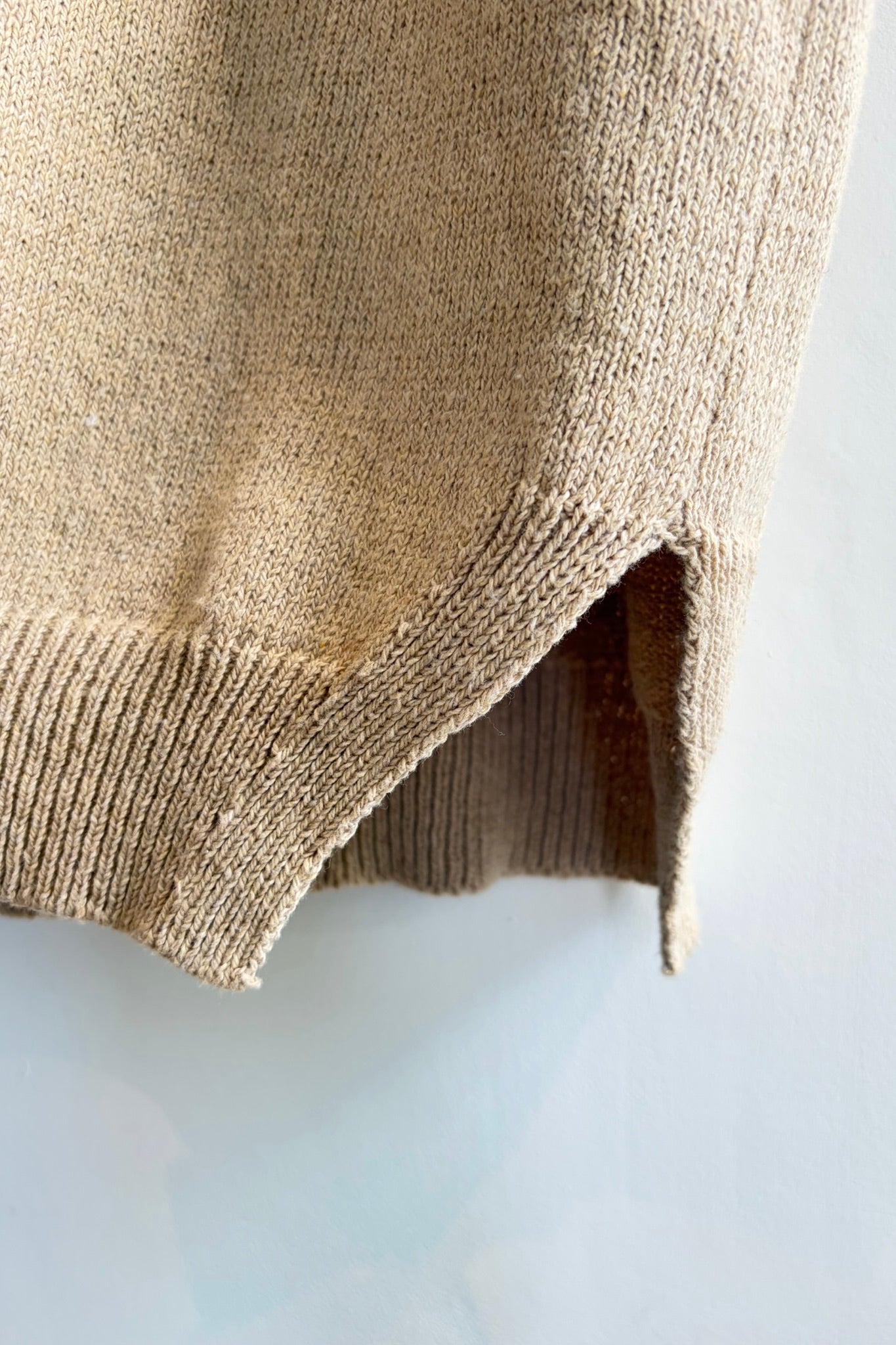 Pre-Loved / Cordera Soft Cotton Knit Tee / Nougat / One Size