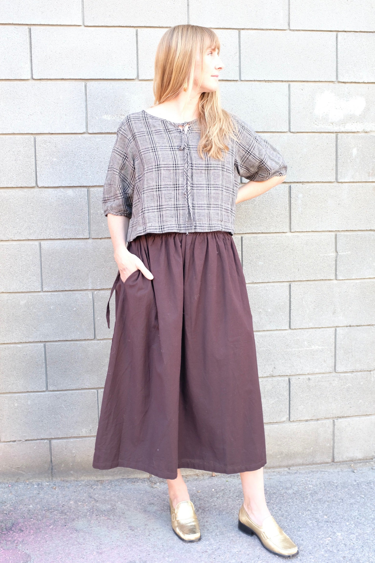 Gillian Stevens Frances Skirt / Espresso
