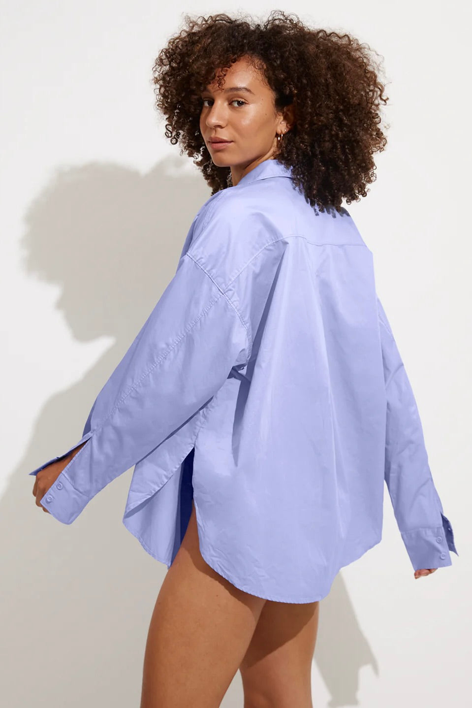 Left On Friday Port Button Down / Riptide