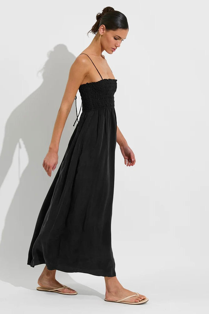 left on friday Cabana Maxi Dress / Jet