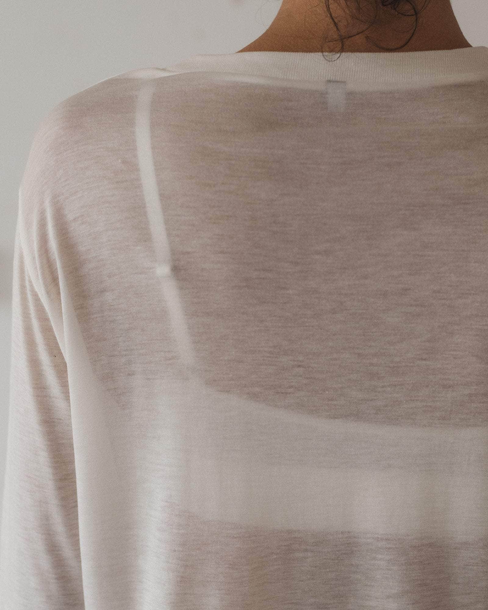 Baserange Long Sleeve Tee - Bamboo Jersey / Undyed