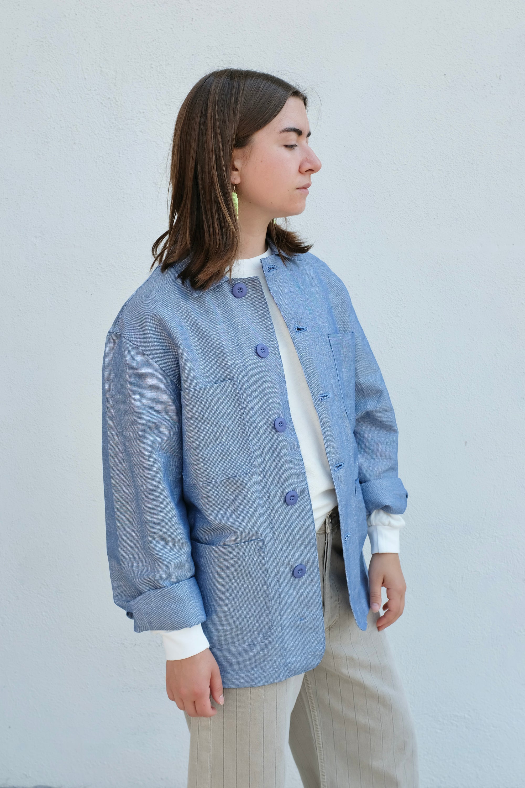 Jungmaven Beach Jacket / Lapis Blue
