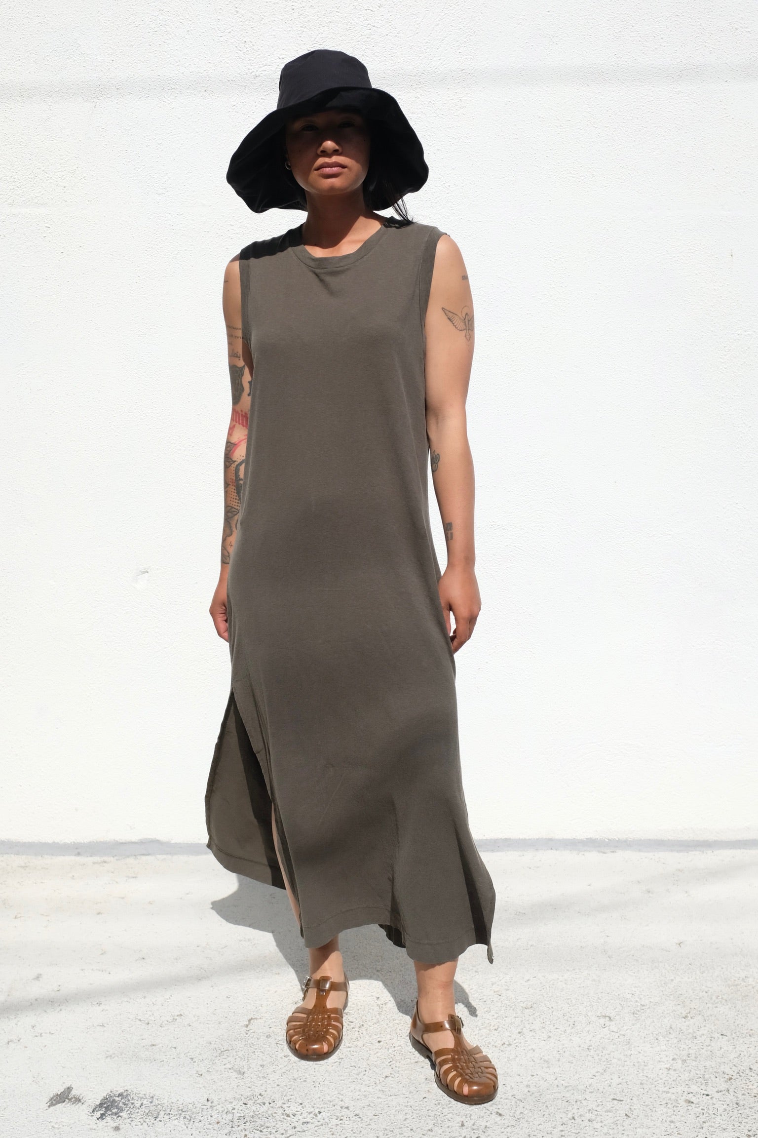 Hermosa Dress / Olive Green