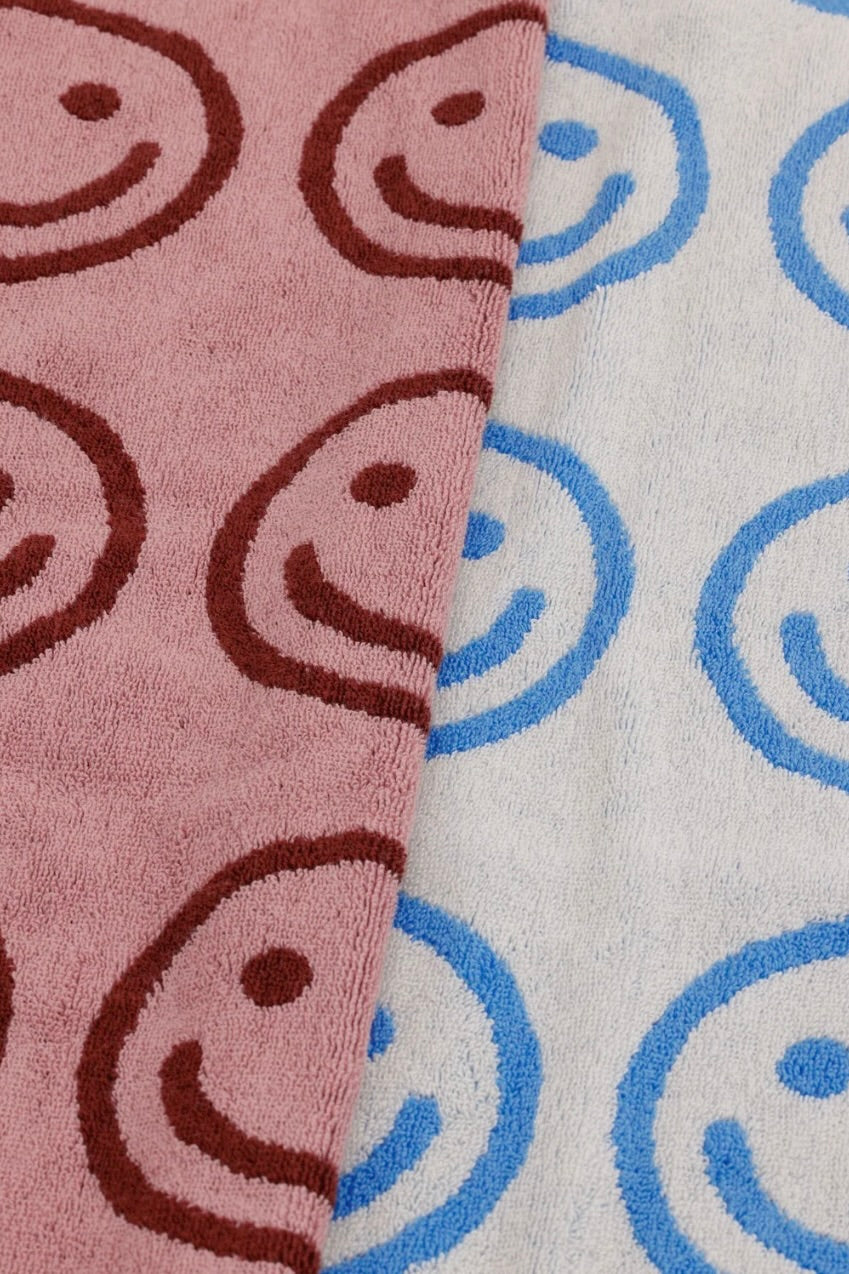 Baggu Hand Towel Set of 2 / Happy Sky + Blush