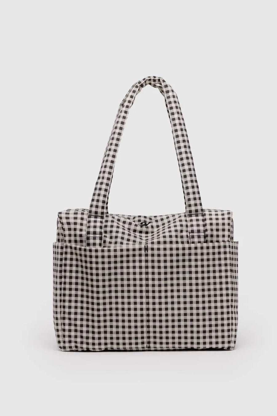 Baggu Small Cloud Carryon / Black & White Gingham