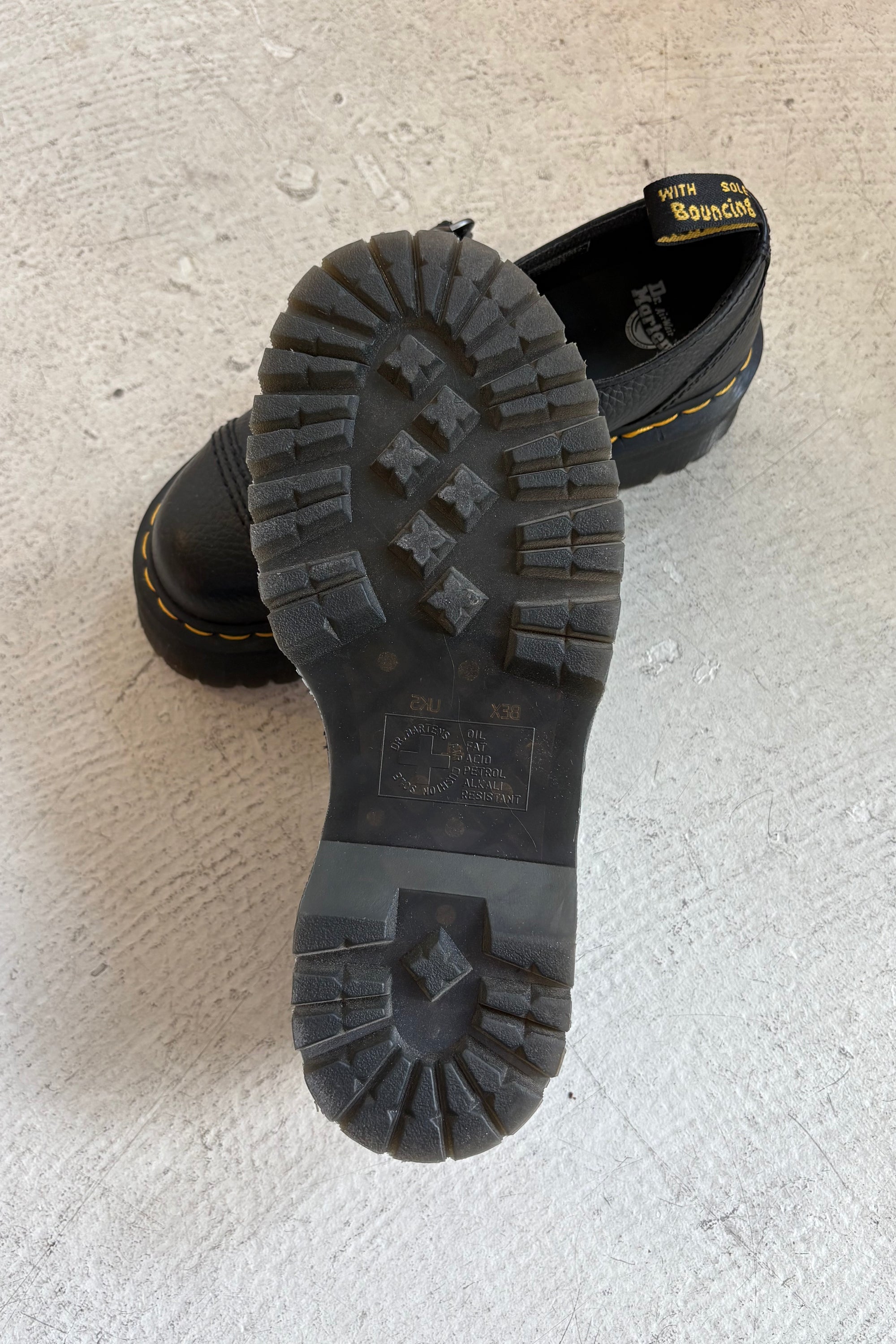 Pre-Loved / Doc Marten Addina Platform Mary Jane / Black / EU38