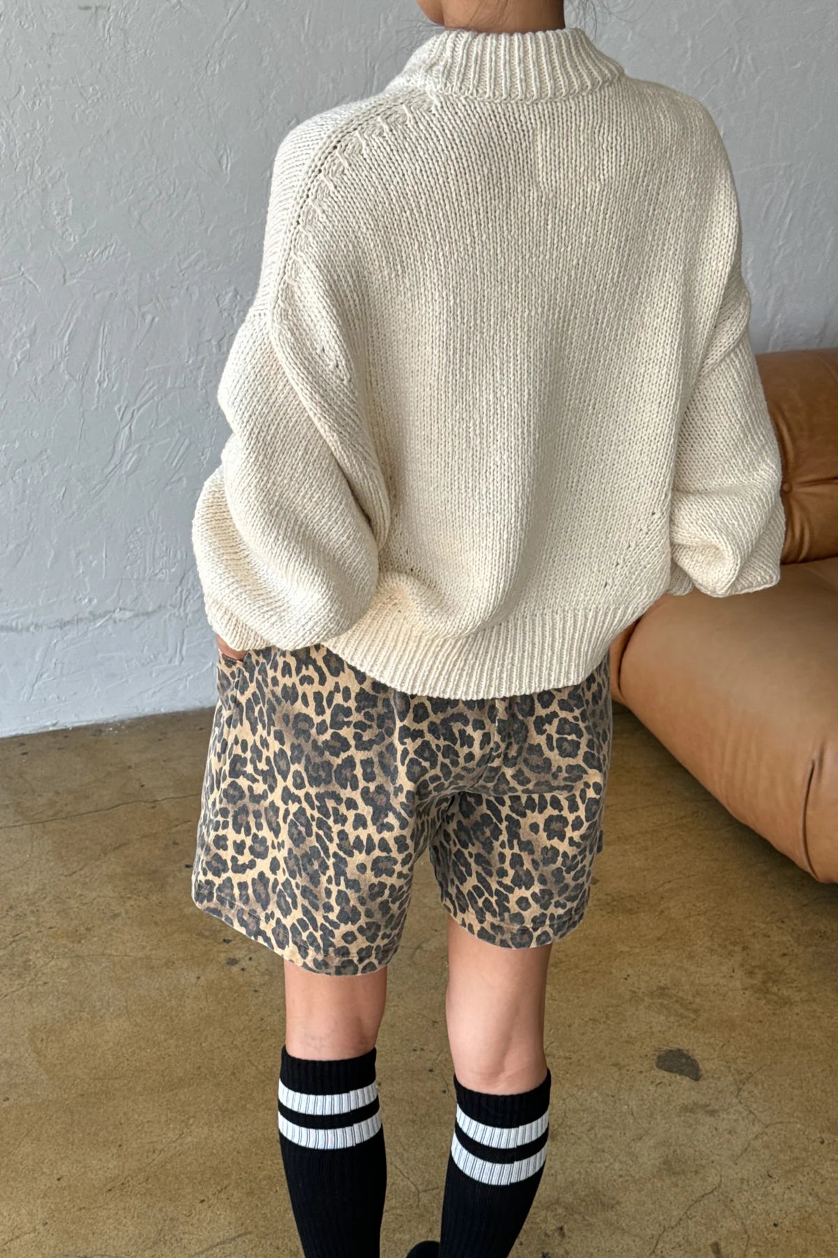 Le Bon Shoppe Zoe Cotton Sweater / Naturel