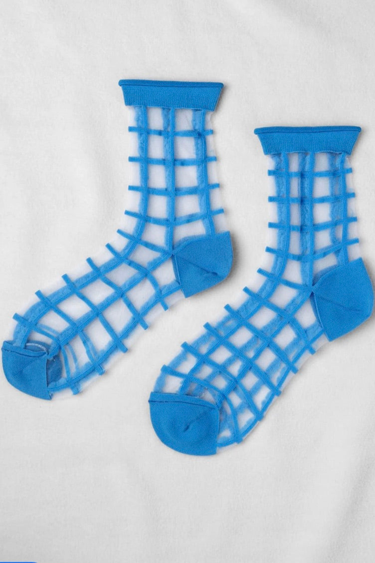 Unified Sheer French Window / Capri Blue
