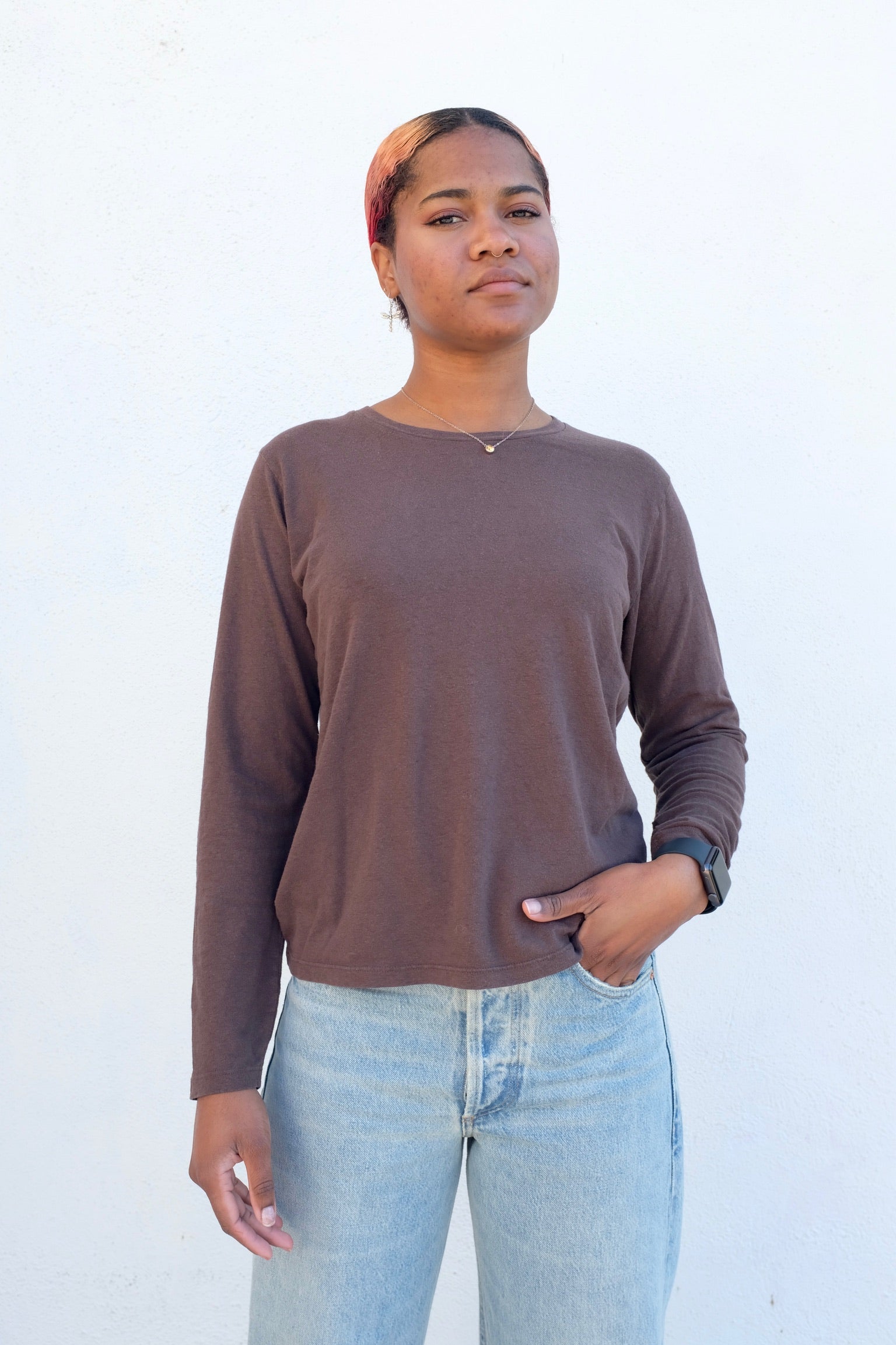 Jungmaven Encanto Long Sleeve / Coffee Bean