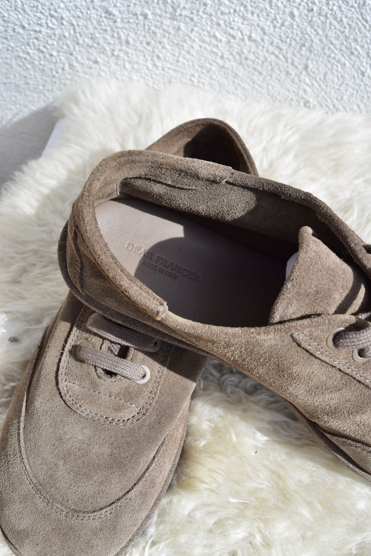 Dear Frances Balla Trainer / Bark Suede