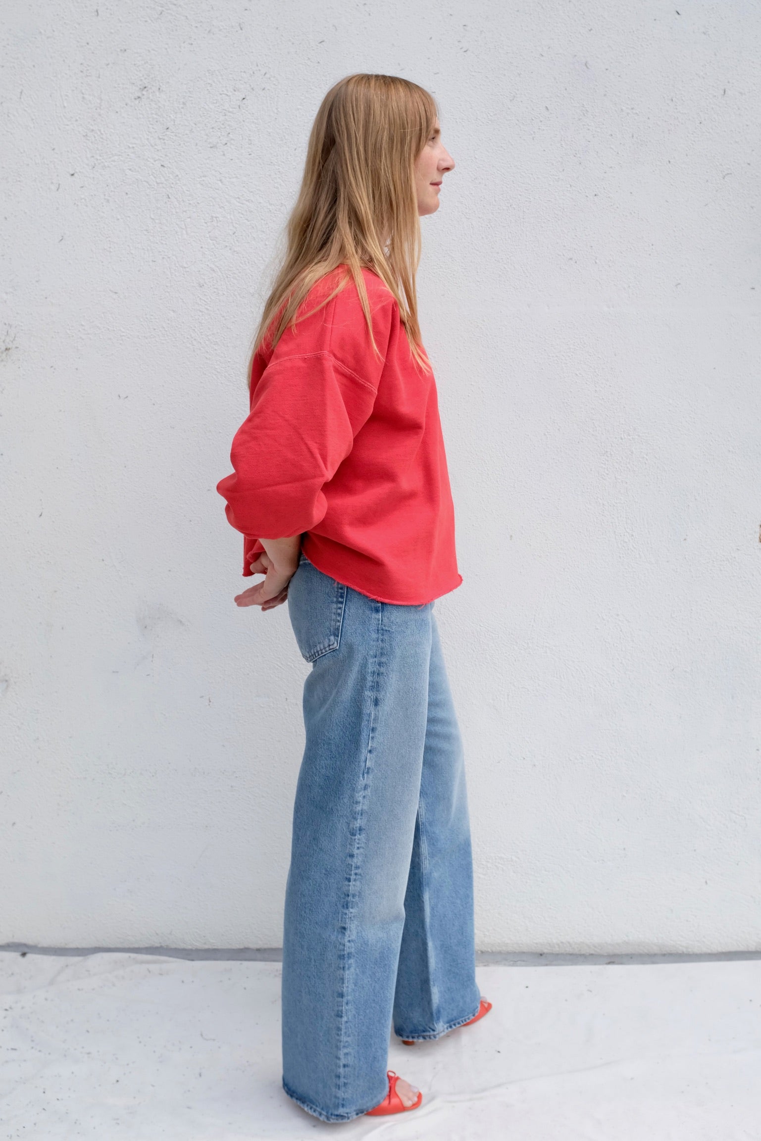 Rachel Comey Fond Sweatshirt / Cherry