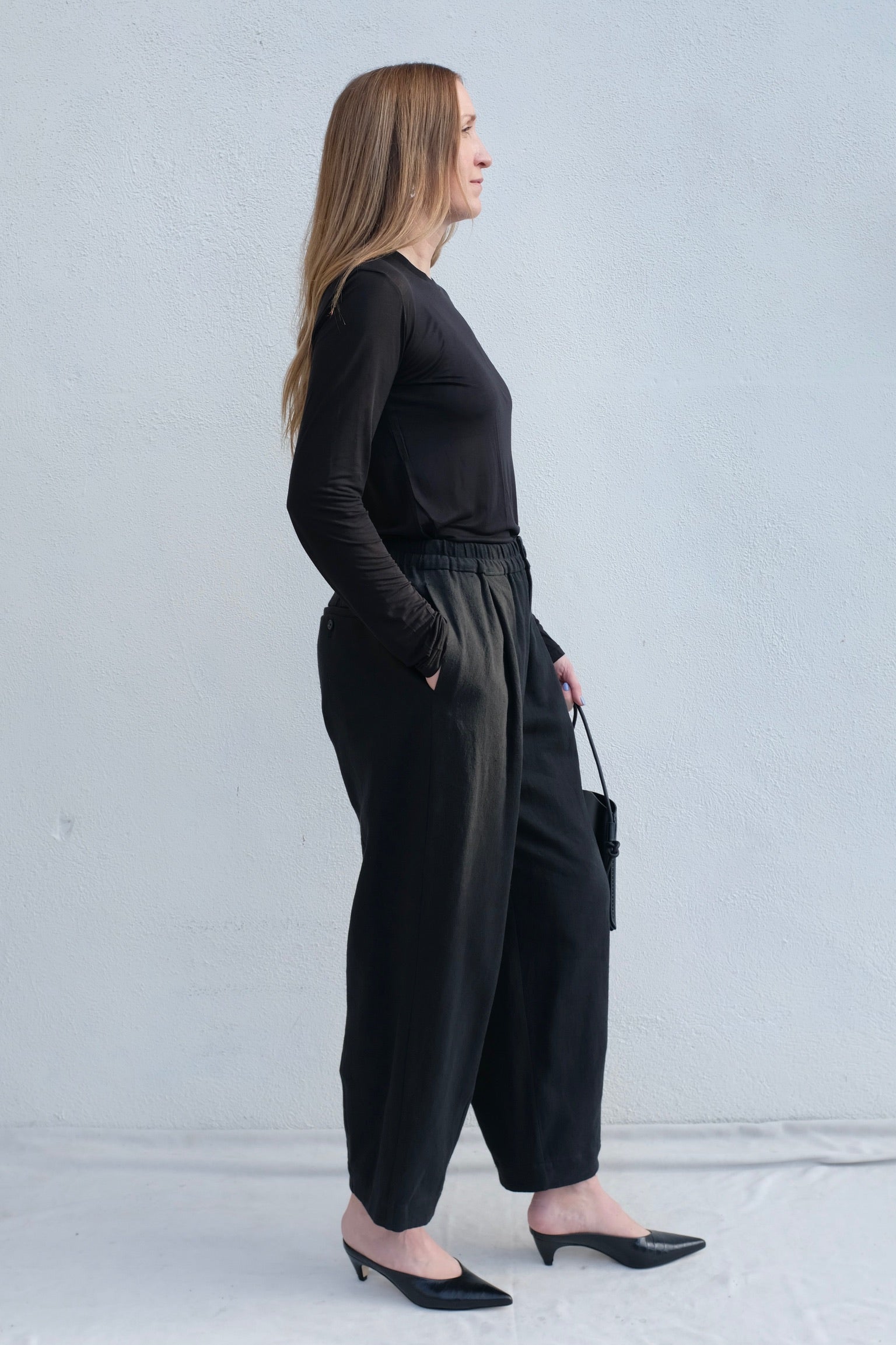 Lauren Manoogian Matte Pants / Black