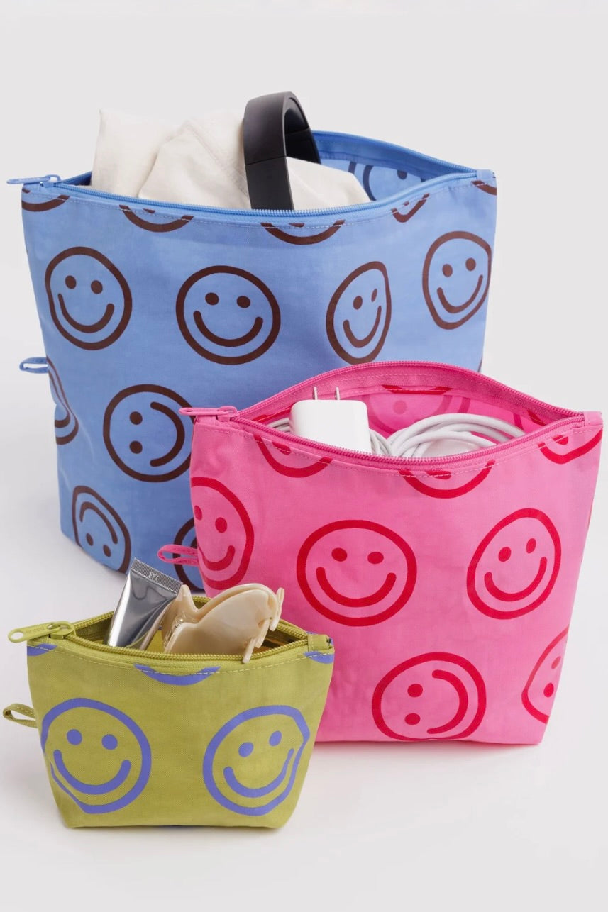 Baggu Go Pouch Set / Pop Happy Mix