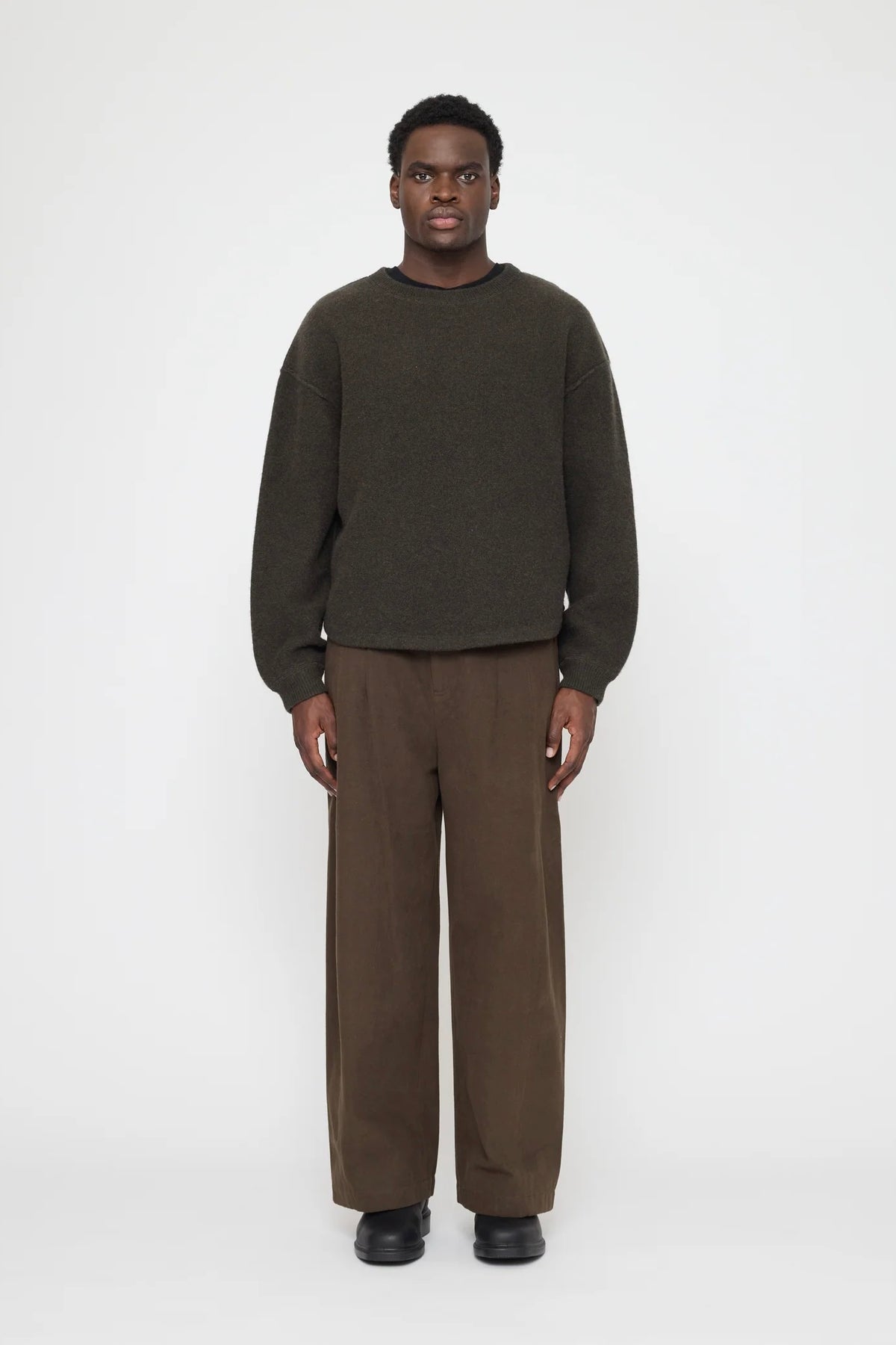 7115 by Szeki Signature Keepsake Jumper / Olive Brown