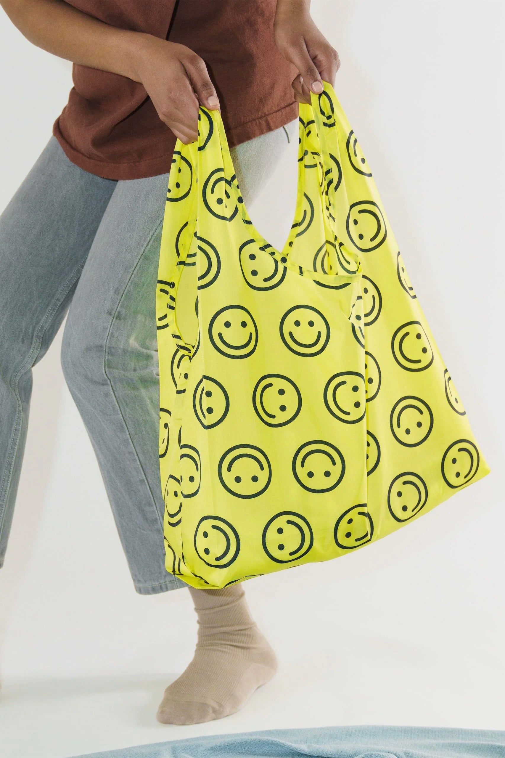 BAGGU Standard Shopper / Yellow Happy