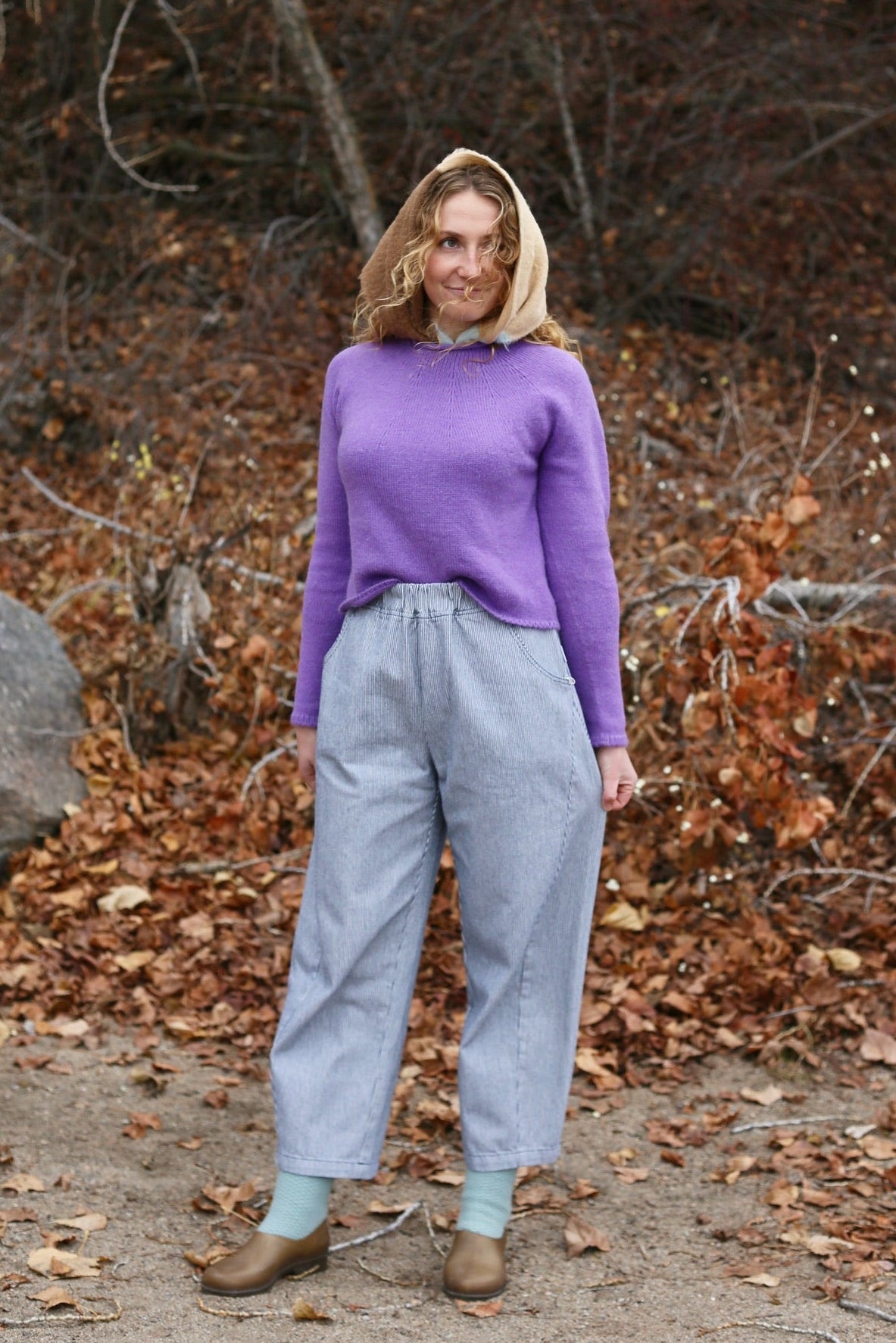 Le Bon Shoppe Arc Pants / Blue Stripe