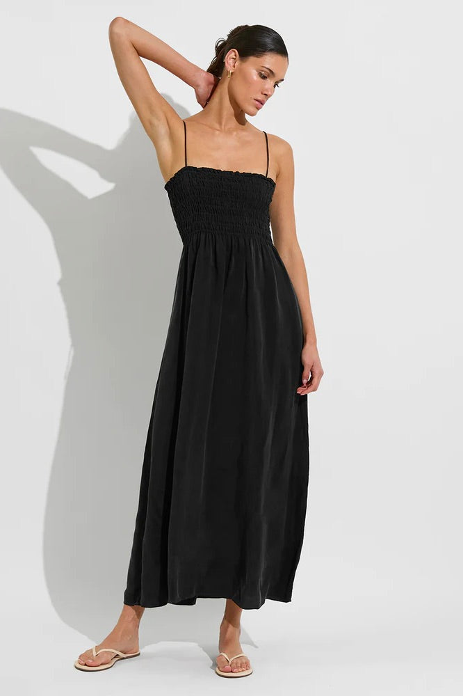left on friday Cabana Maxi Dress / Jet