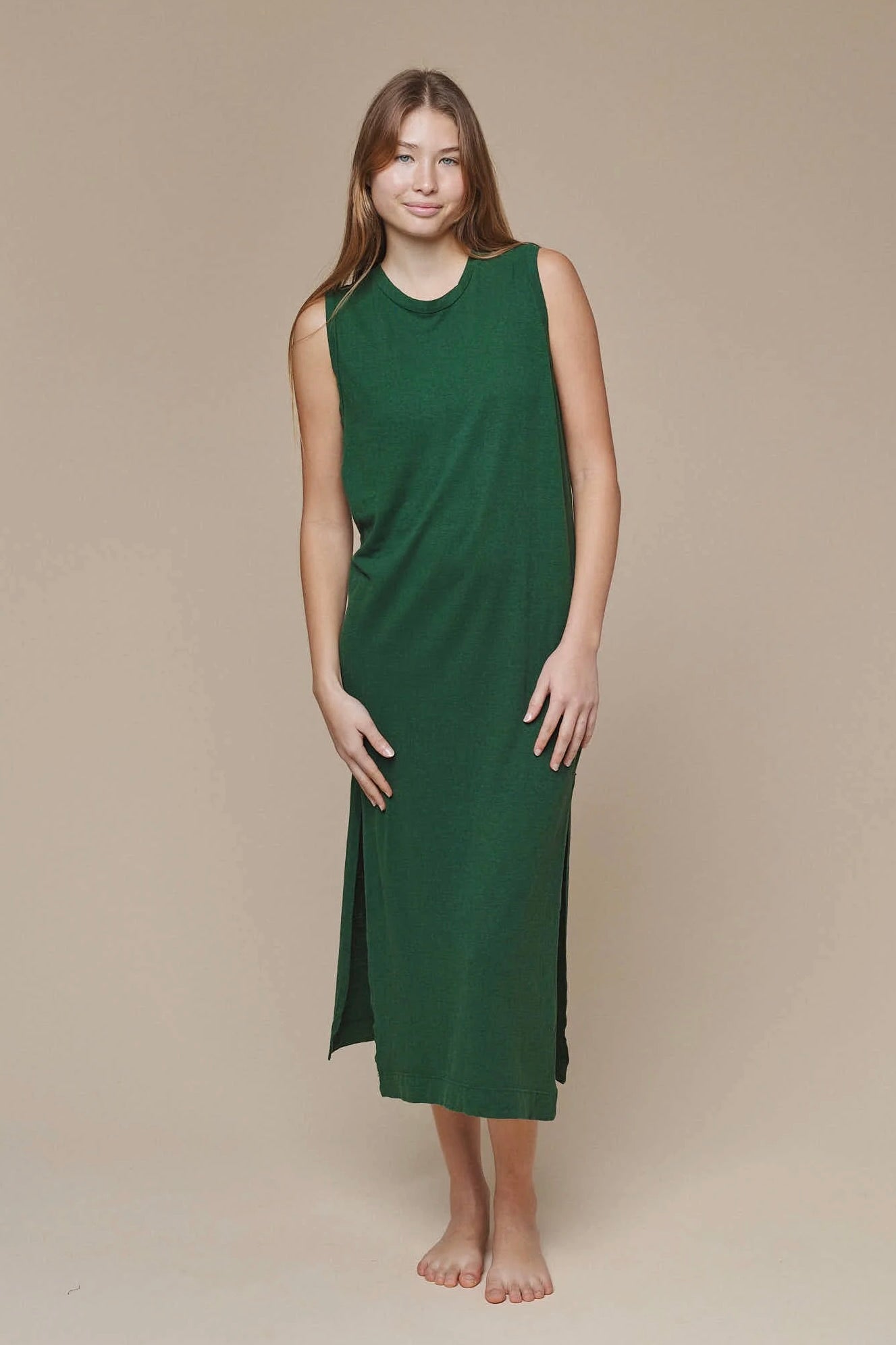 Jungmaven Hermosa Dress / Hunter Green
