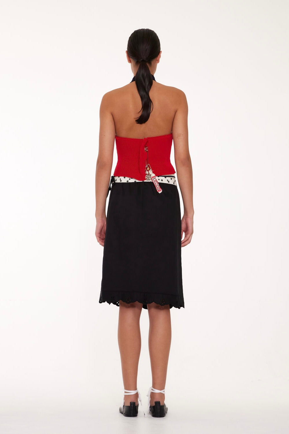 La Fetiche Piano Skirt / Black