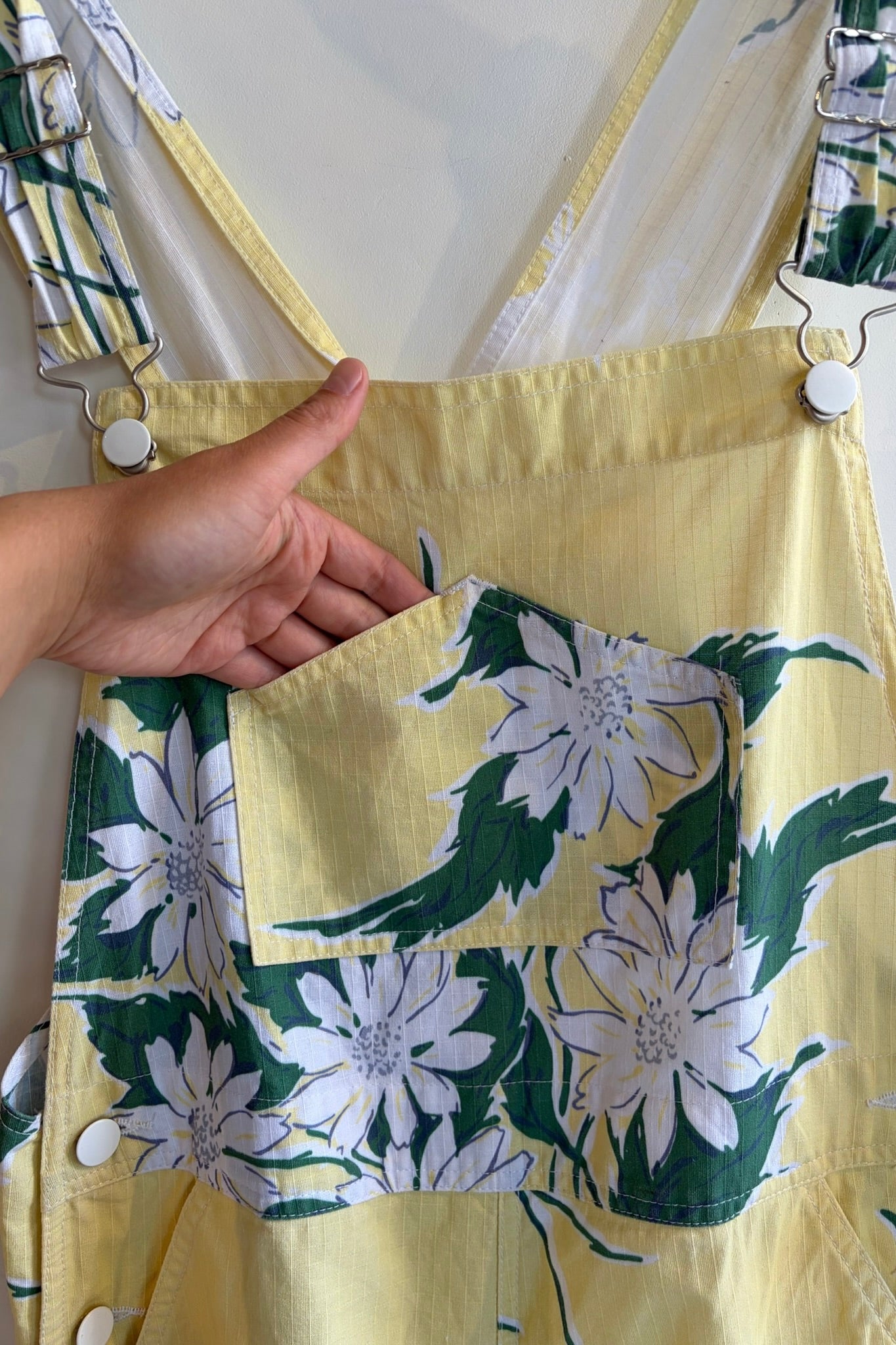 Pre-Loved / Carleen Dawn Overalls / Floral Ripstop / Small