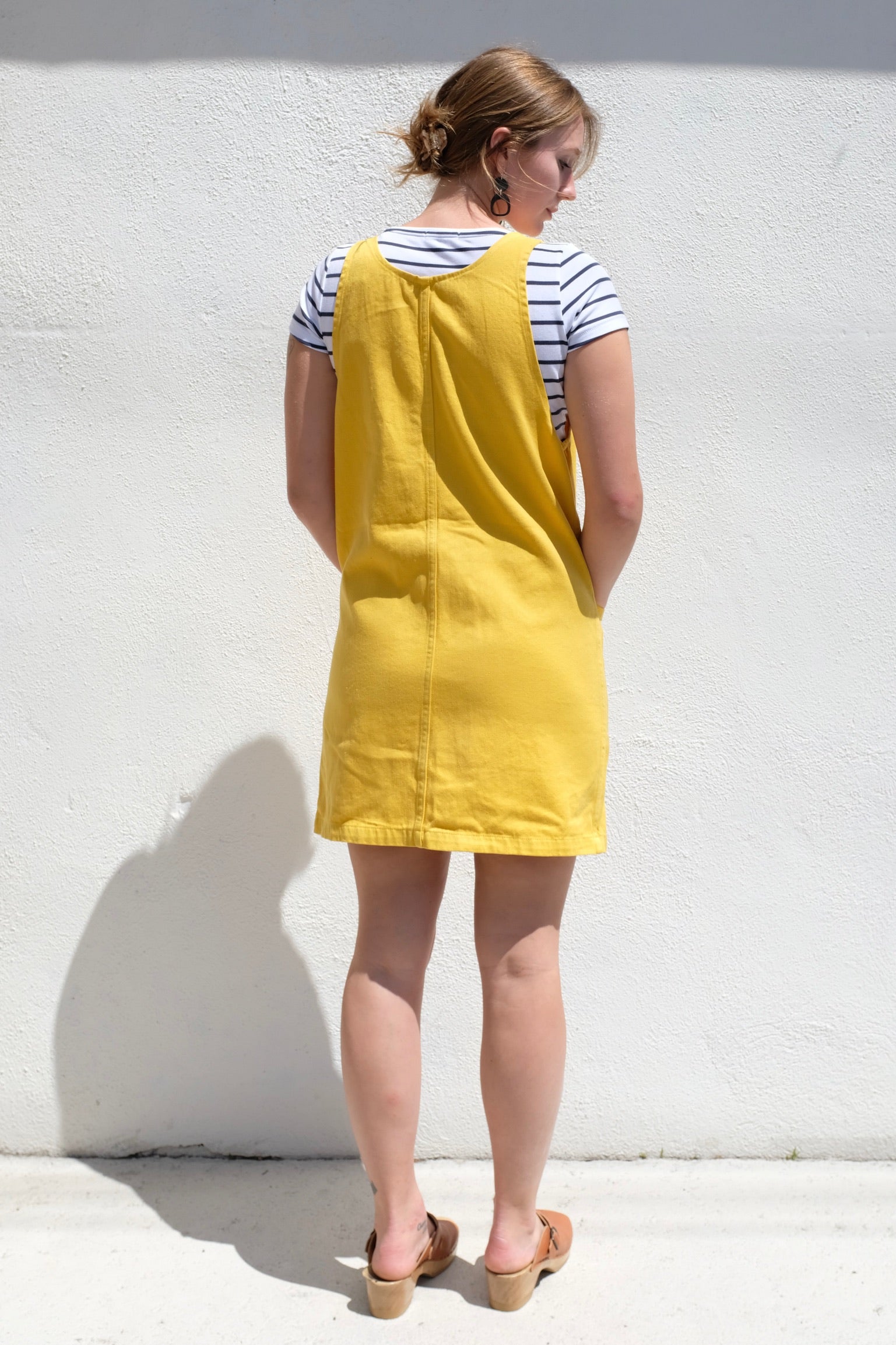 Jungmaven Jumper Dress / Sunshine Yellow