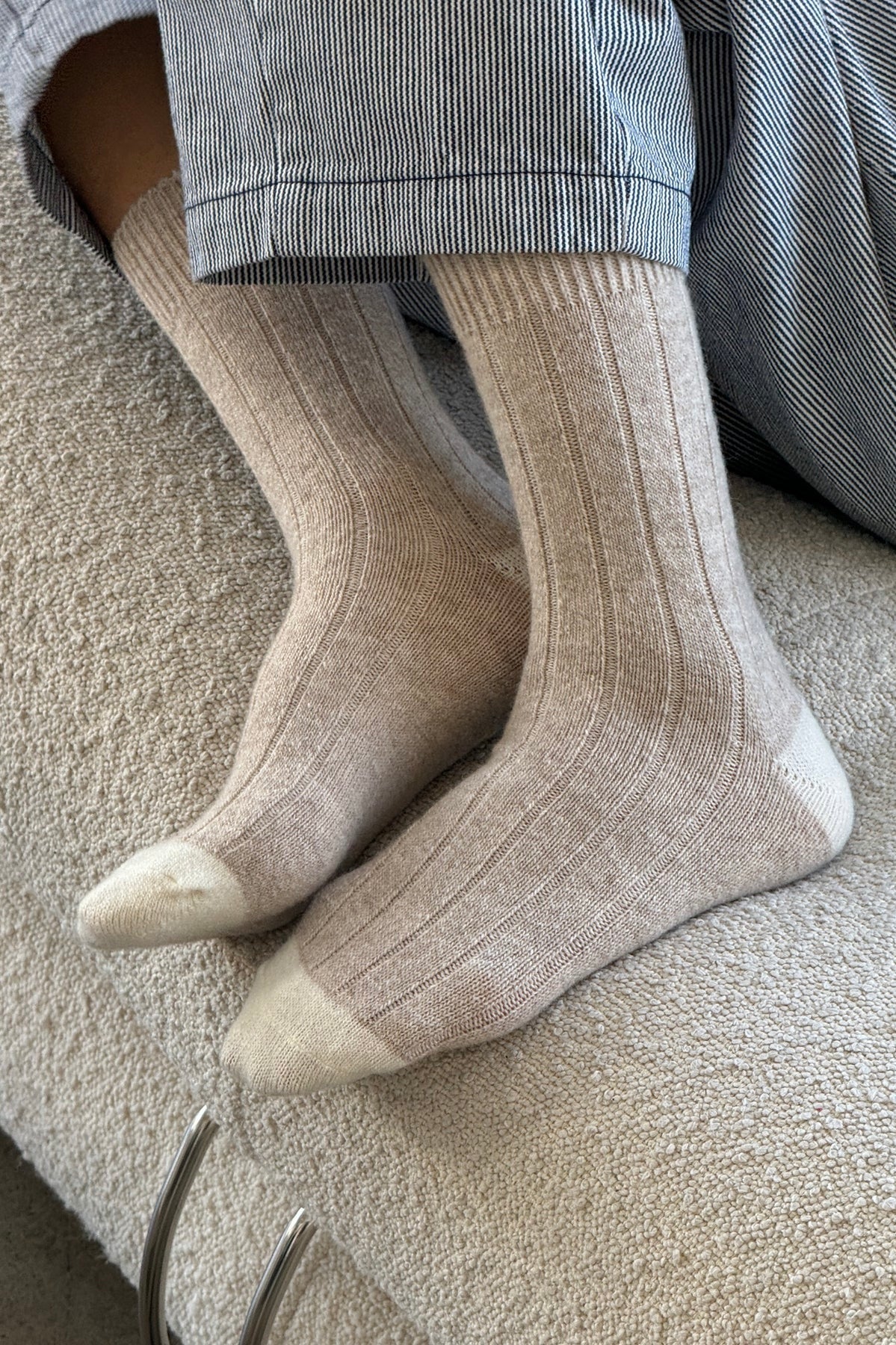 Le Bon SHoppe Classic Cashmere Socks / Fawn