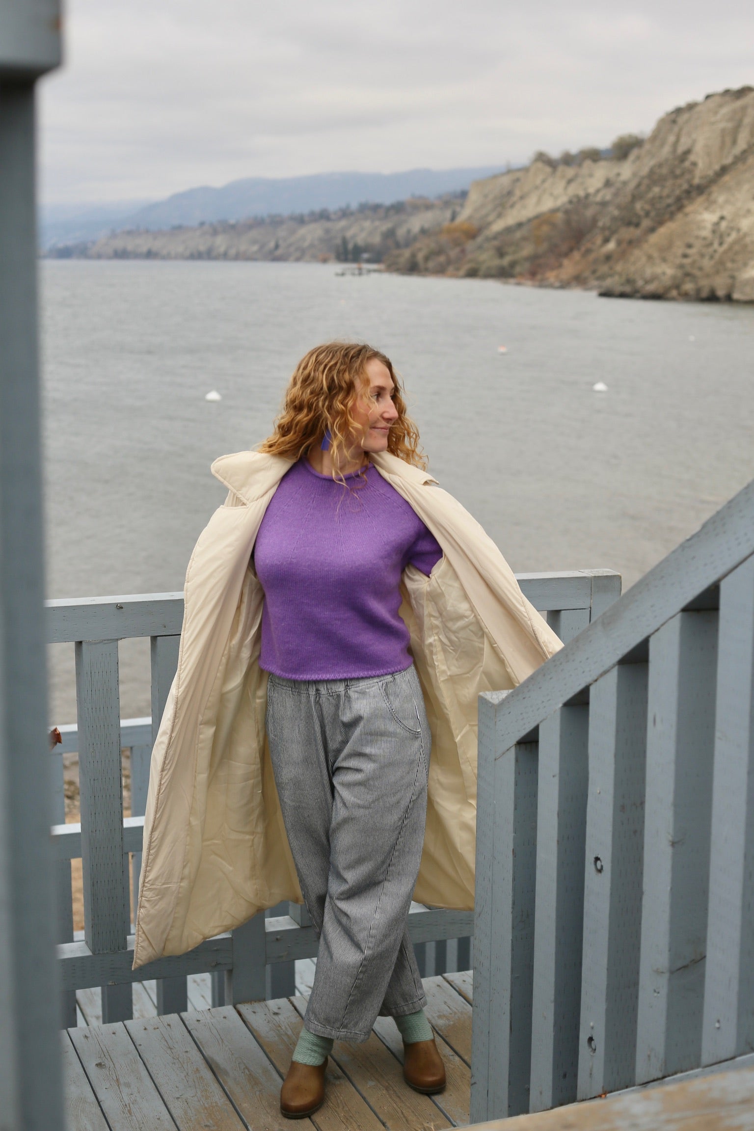 Clea Sweater / Violet