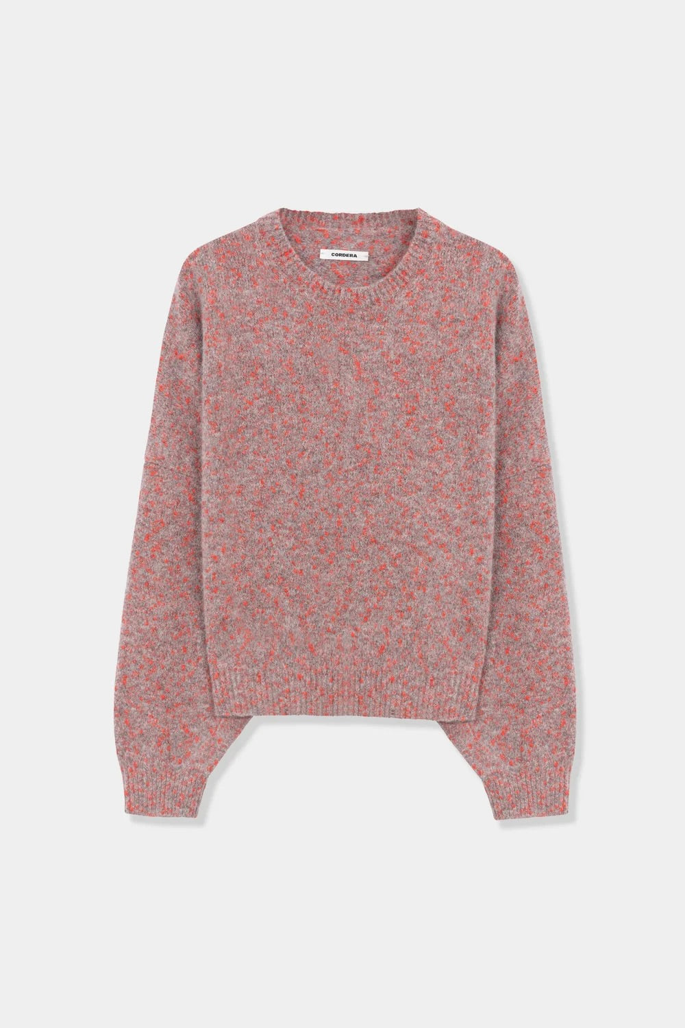 Cordera Speckled Crewneck Sweater / Malva
