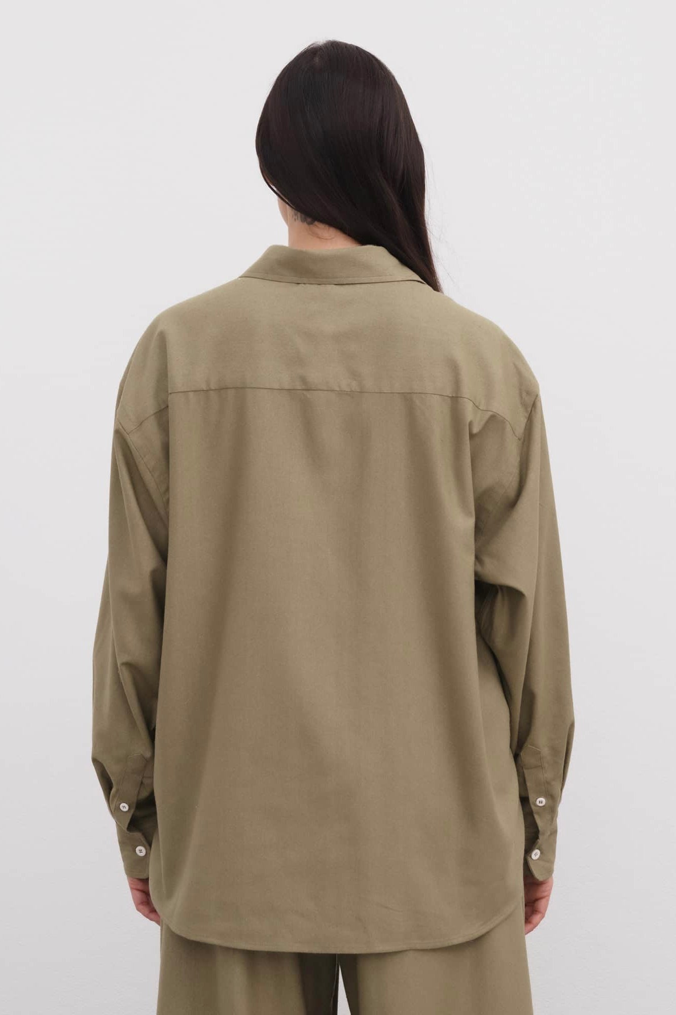 Baserange Wild Shirt / Lua Green