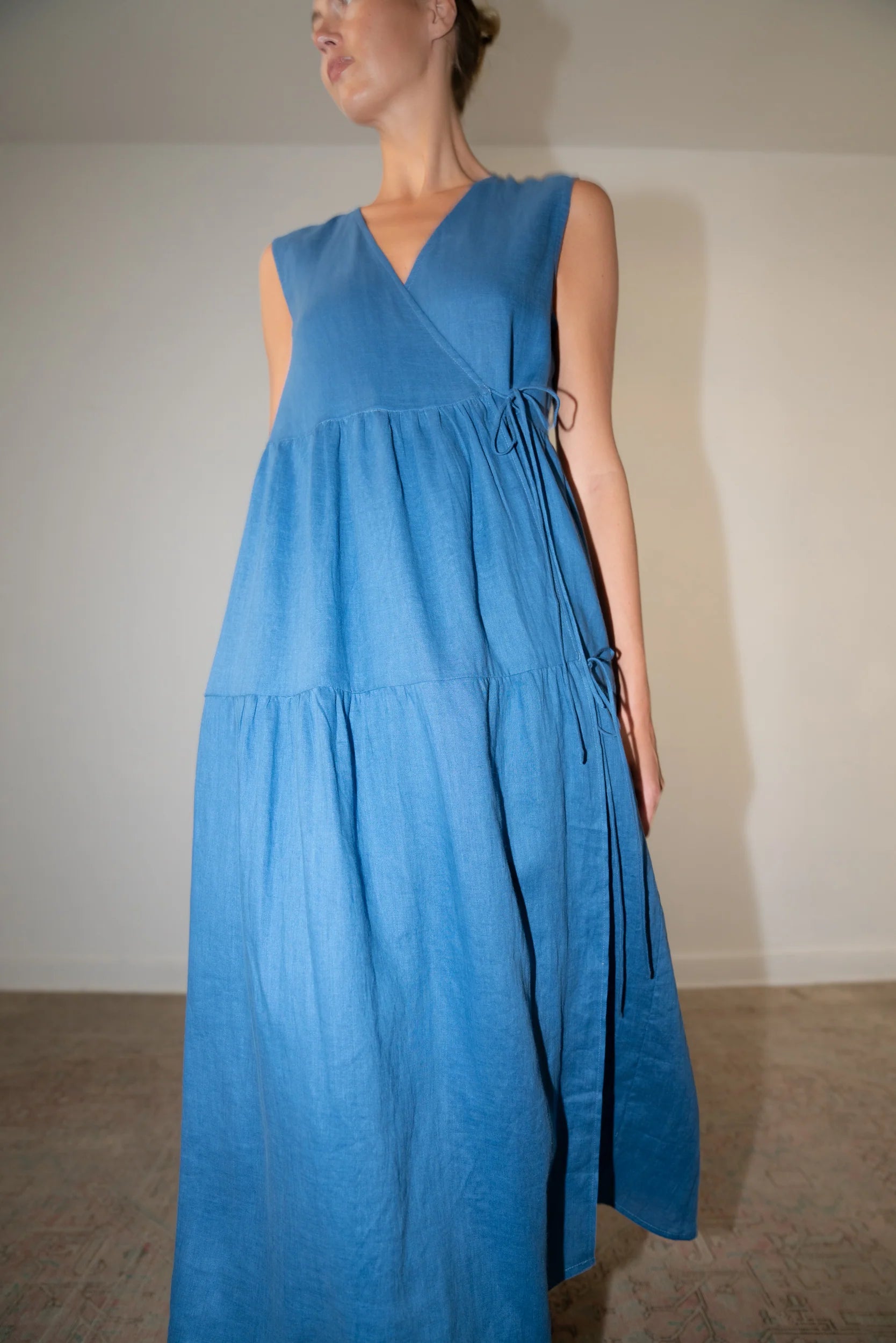 Zii Ropa Blanche Dress / Lapis