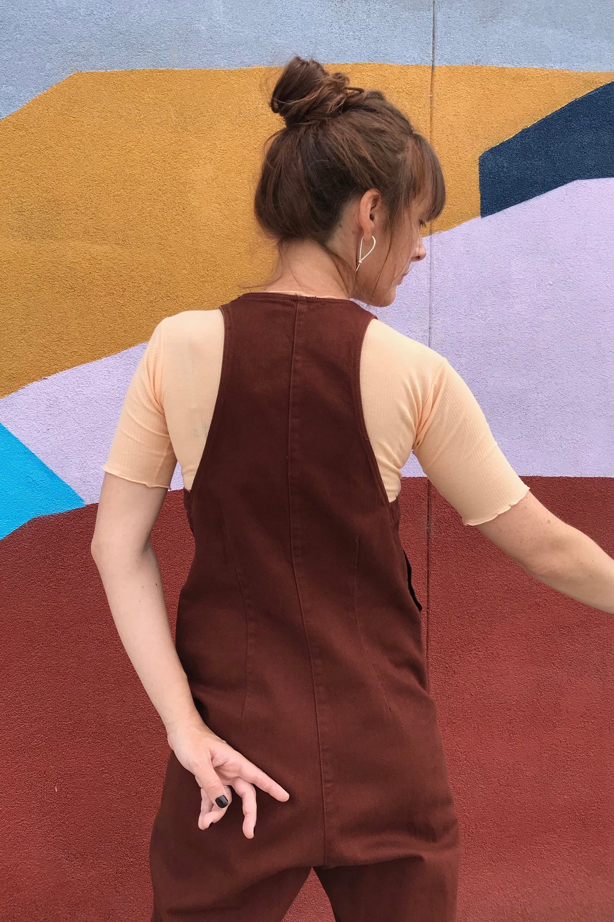 Pre-Loved / Rachel Comey Buxton Jumpsuit / Mahogany / Size 4