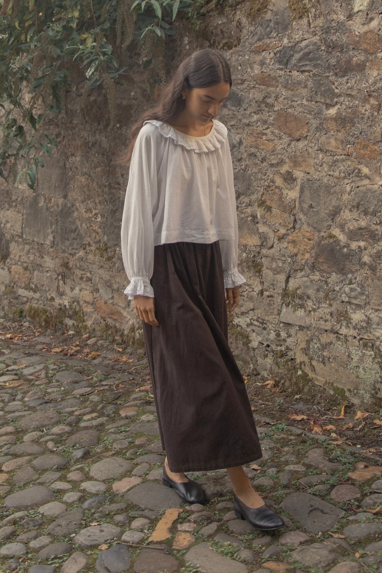 Gillian Stevens Freya Blouse / Ivory