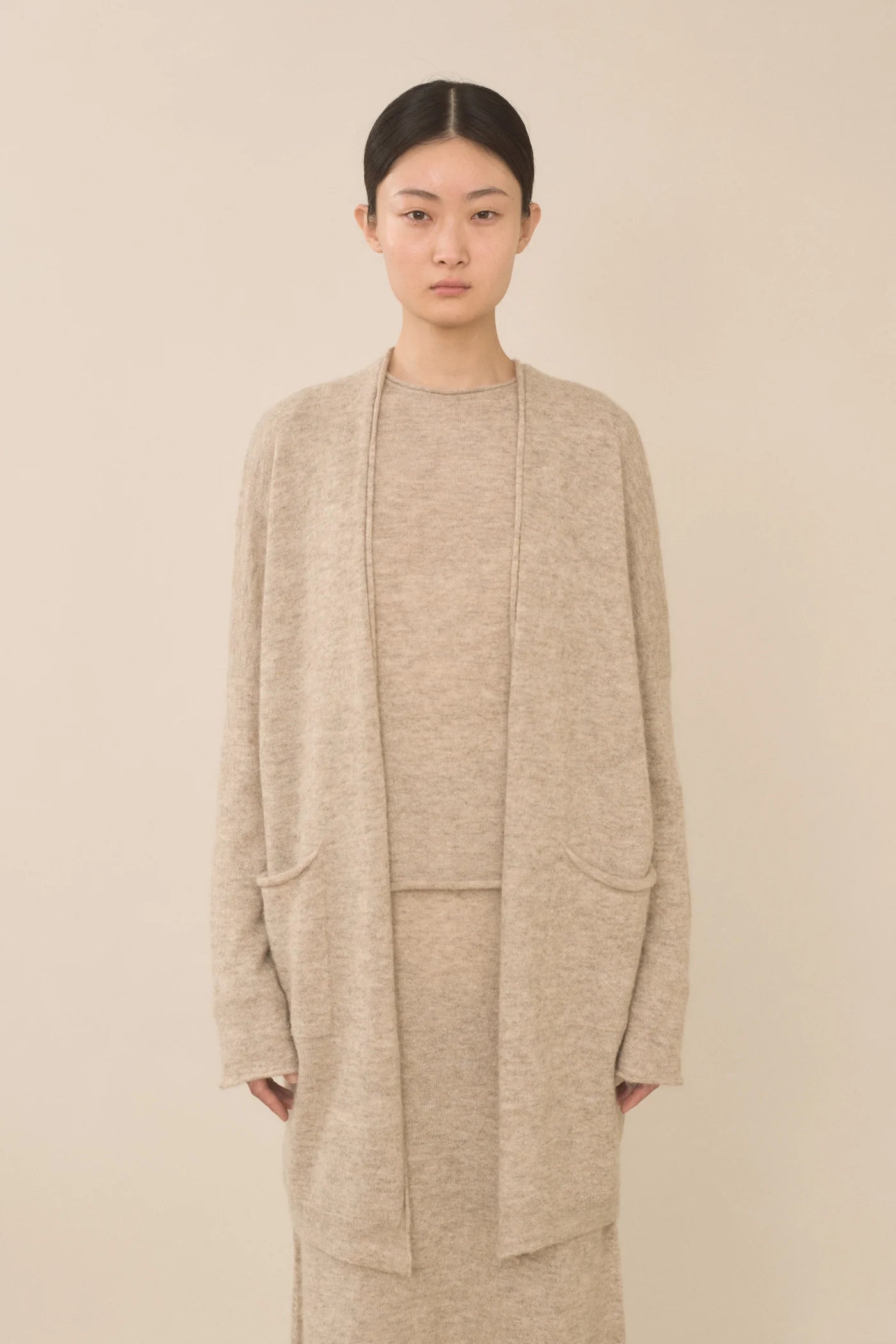 Lauren Manoogian Wide Cardigan / Oatmeal