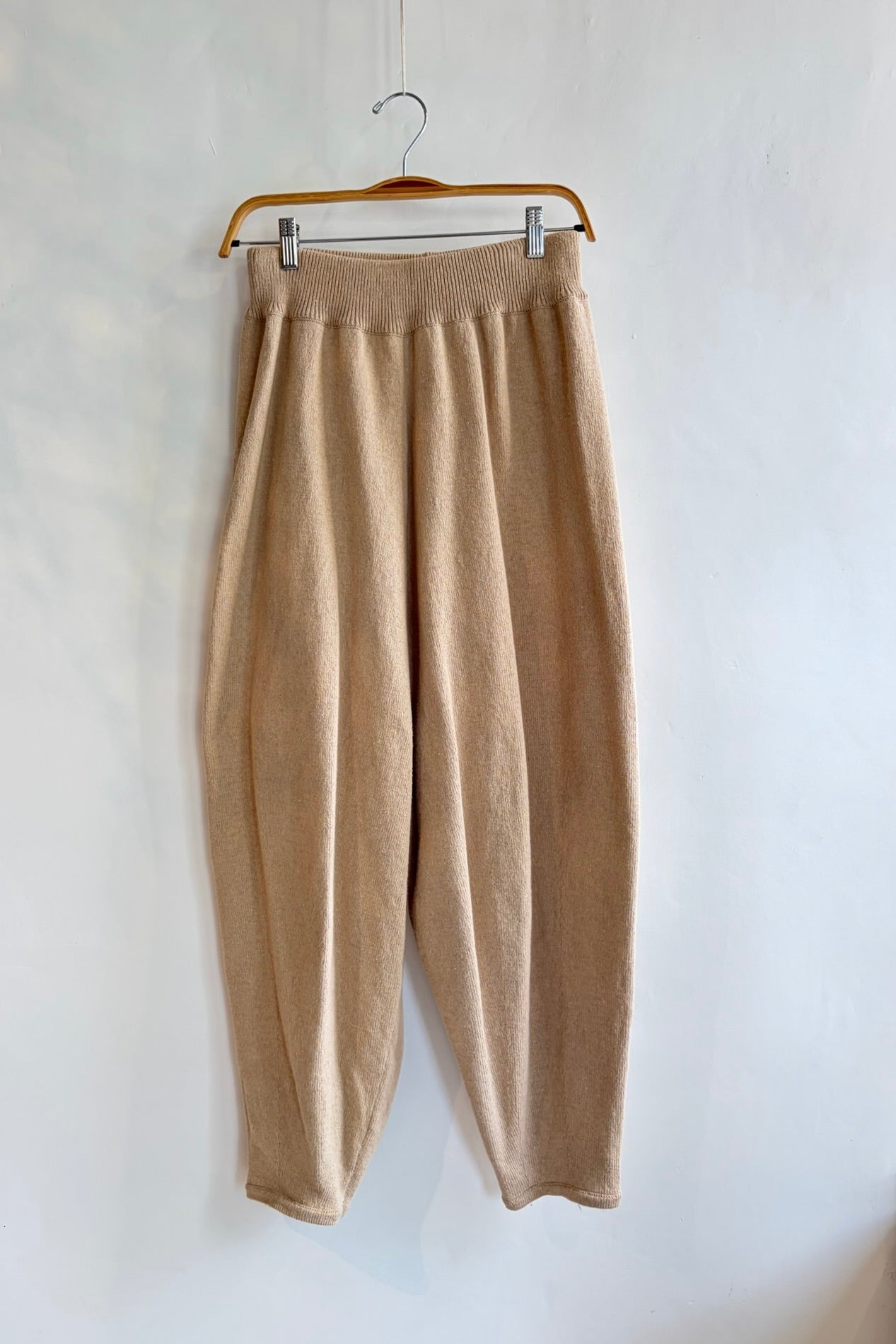 Pre-Loved / Cordera Soft Cotton Knit Pant / Nougat / One Size
