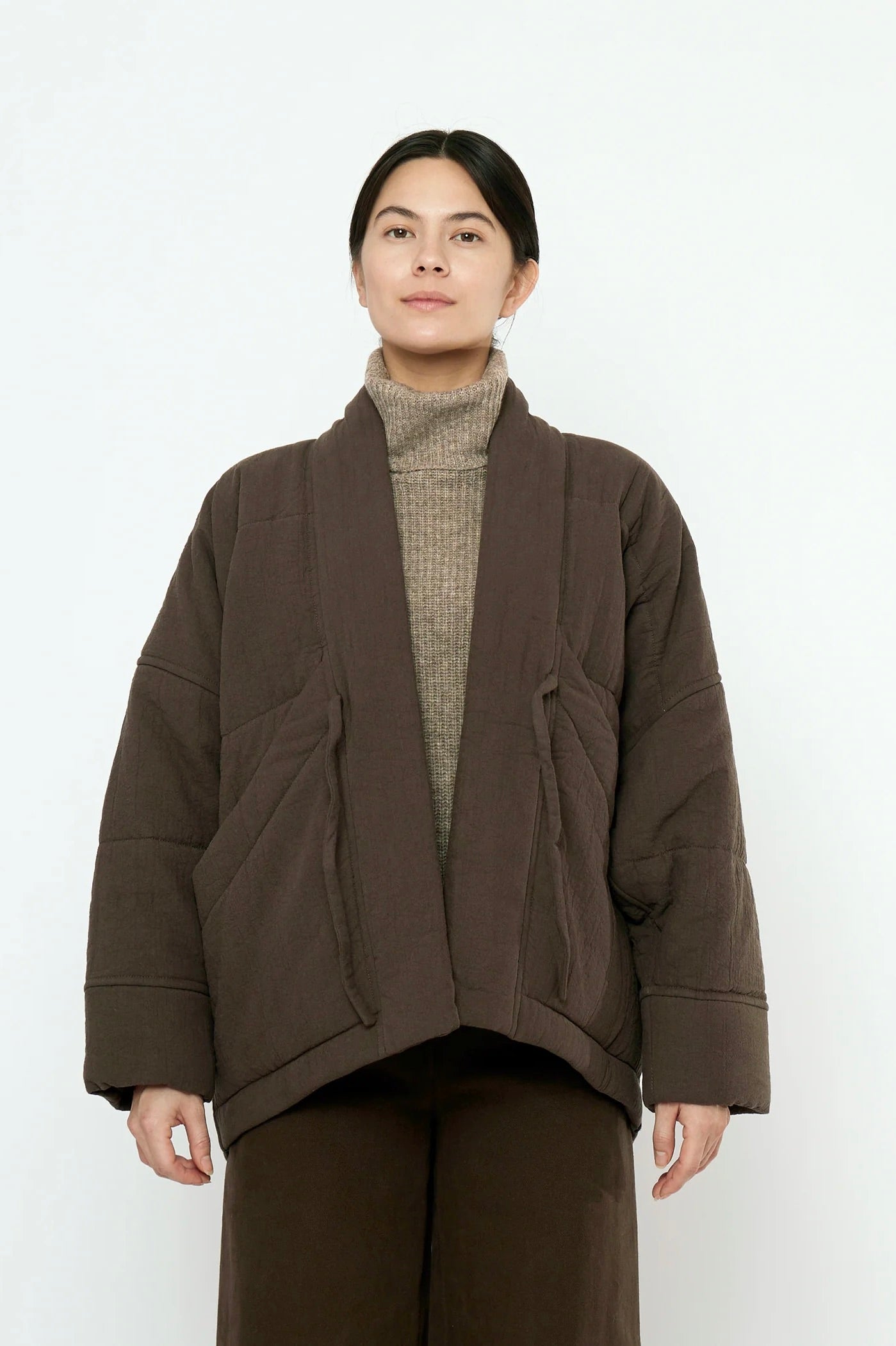 7115 Signature Sumo Puffer / Chalk Brown