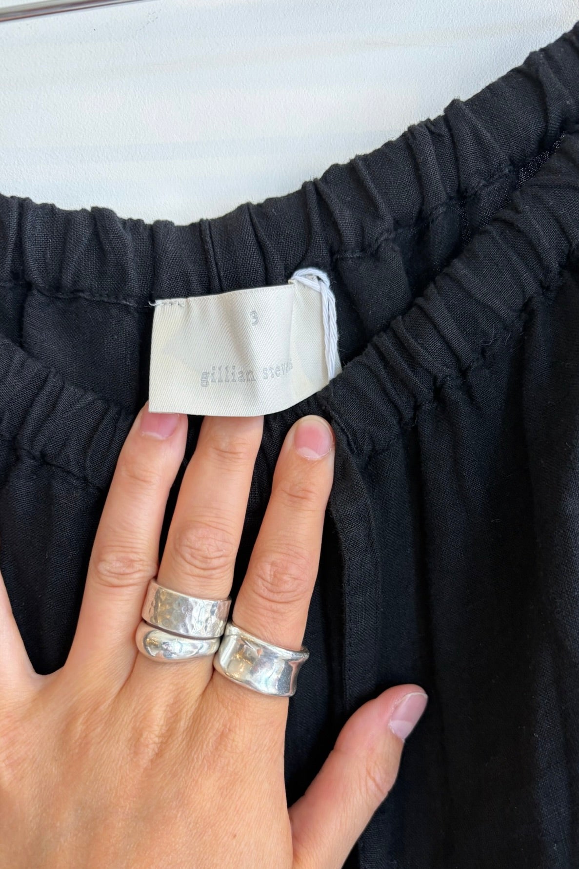 Pre-Loved / Gillian Stevens Ines Pants / Black / Size 3
