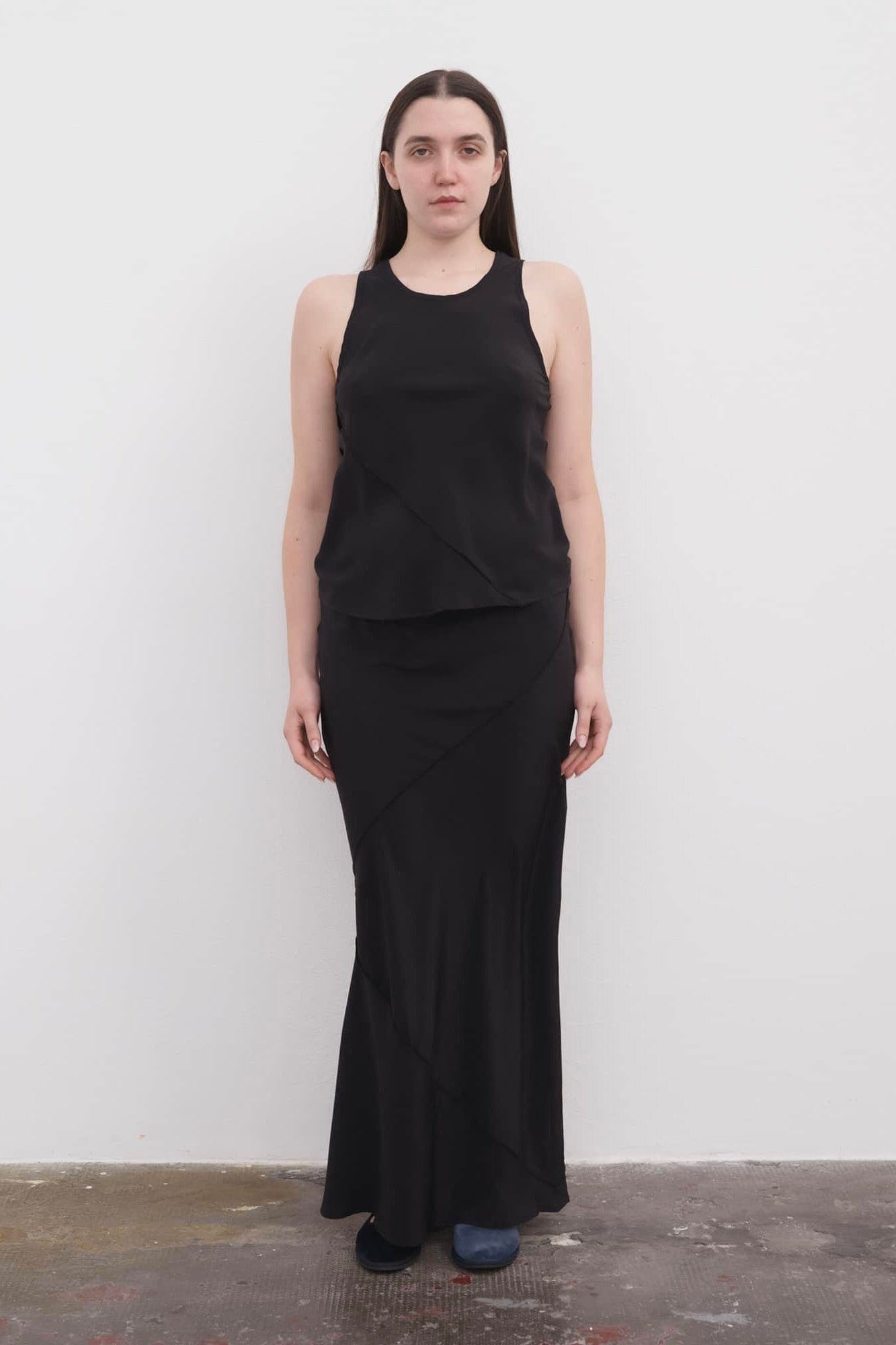 Baserange Lava Skirt / Silk Crepe