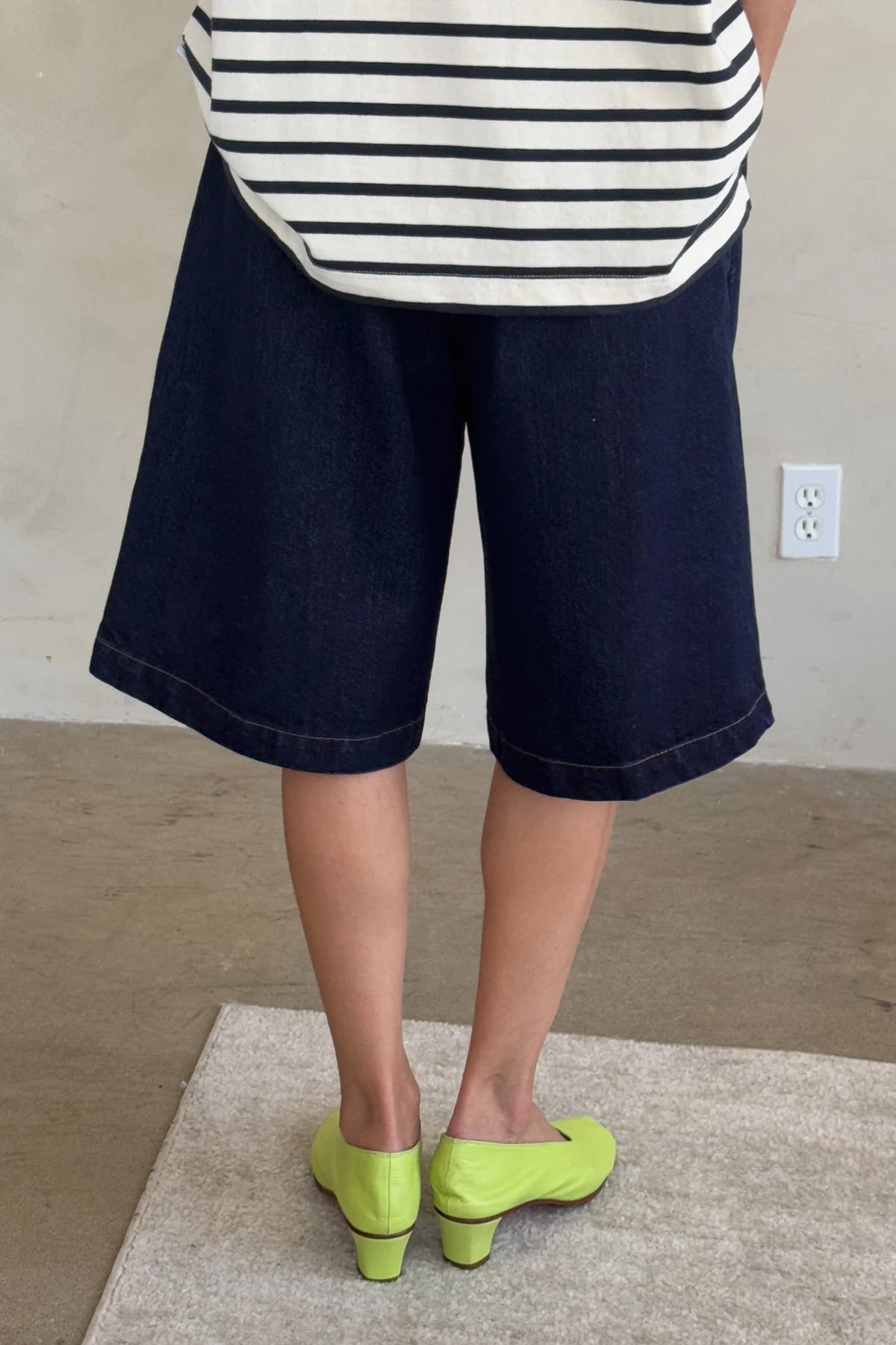 Le Bon Shoppe Liam Bermuda Shorts / Raw Denim